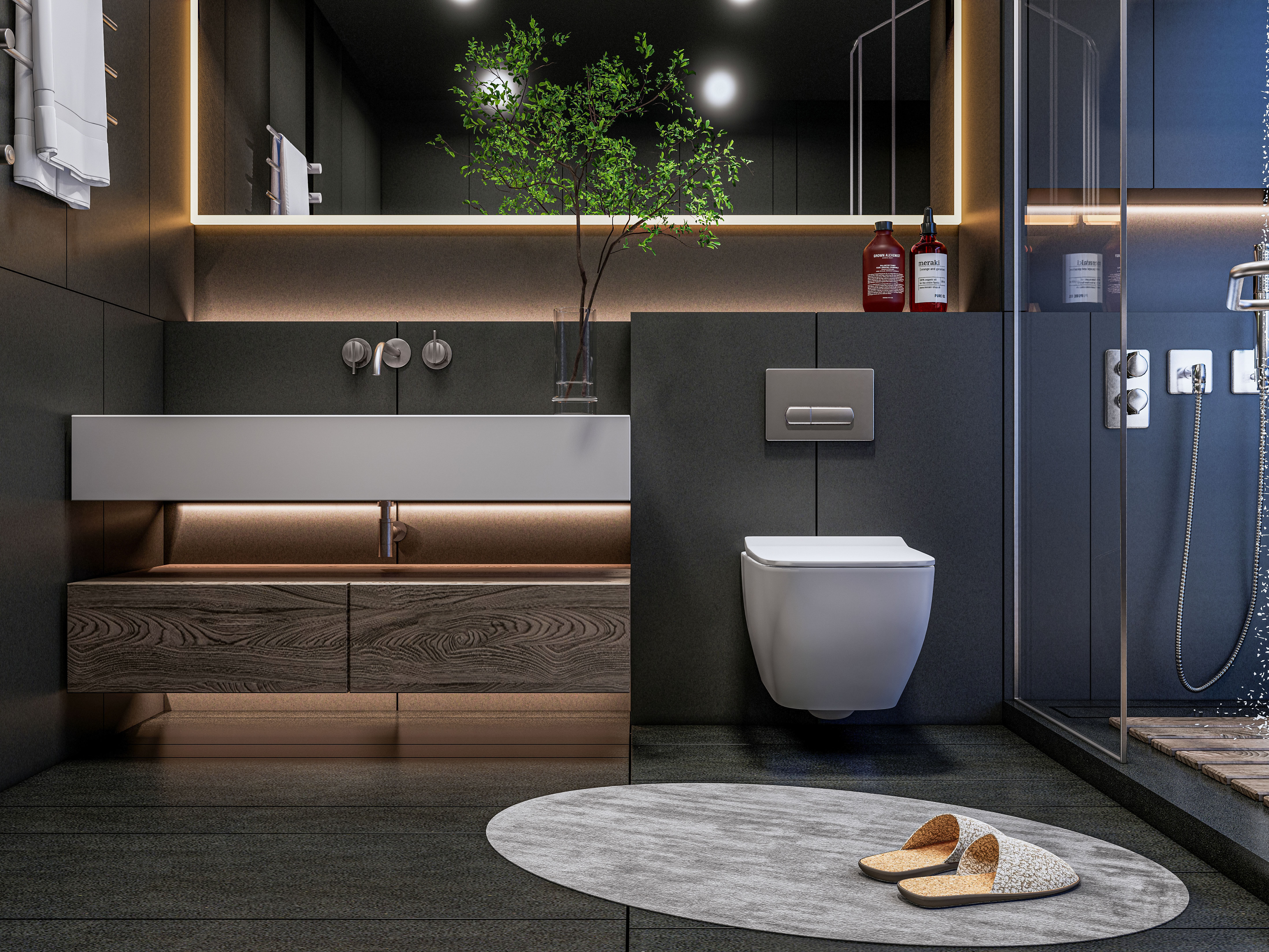 Bathroom  001 3D model_4