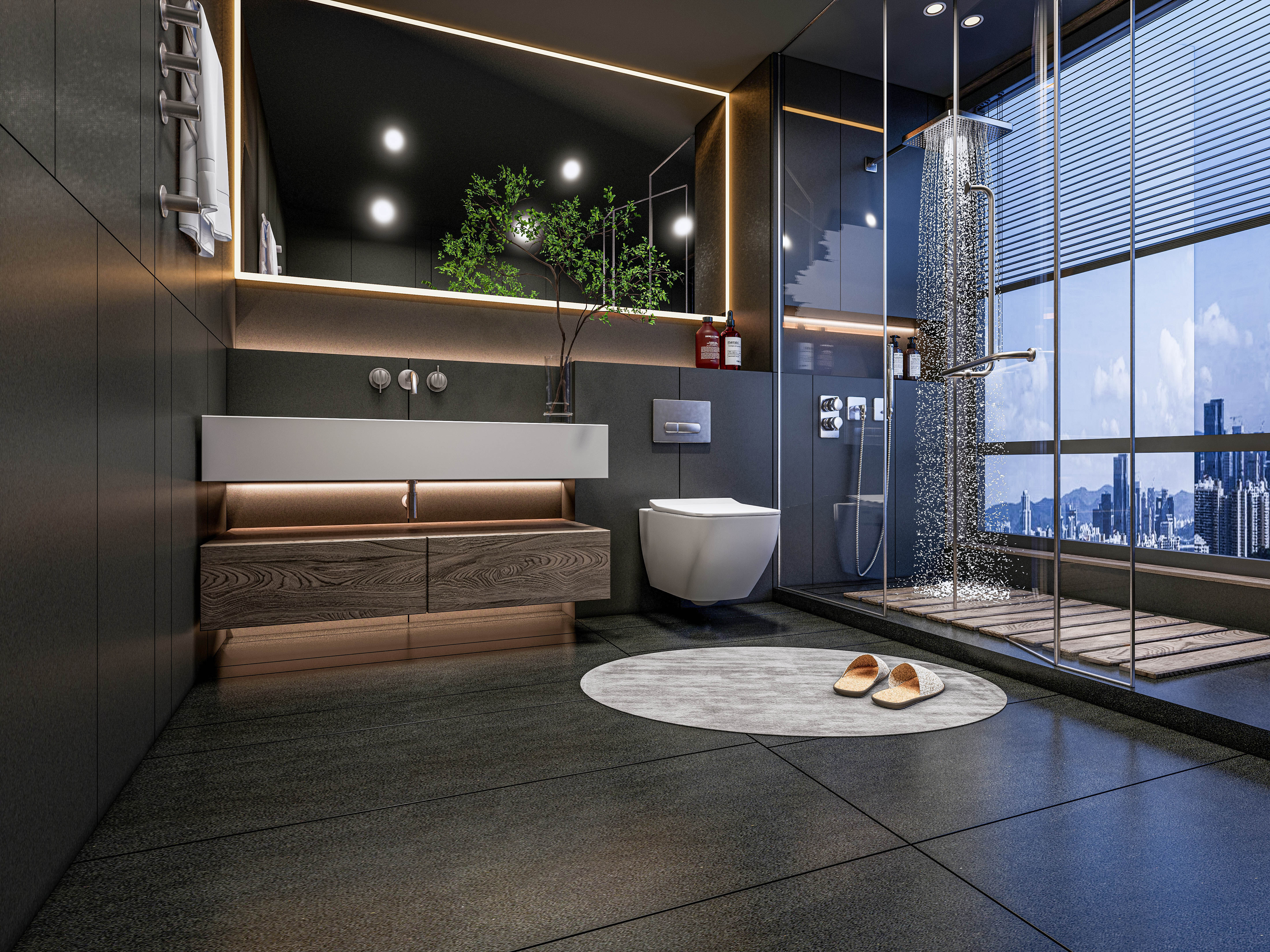 Bathroom  001 3D model_12