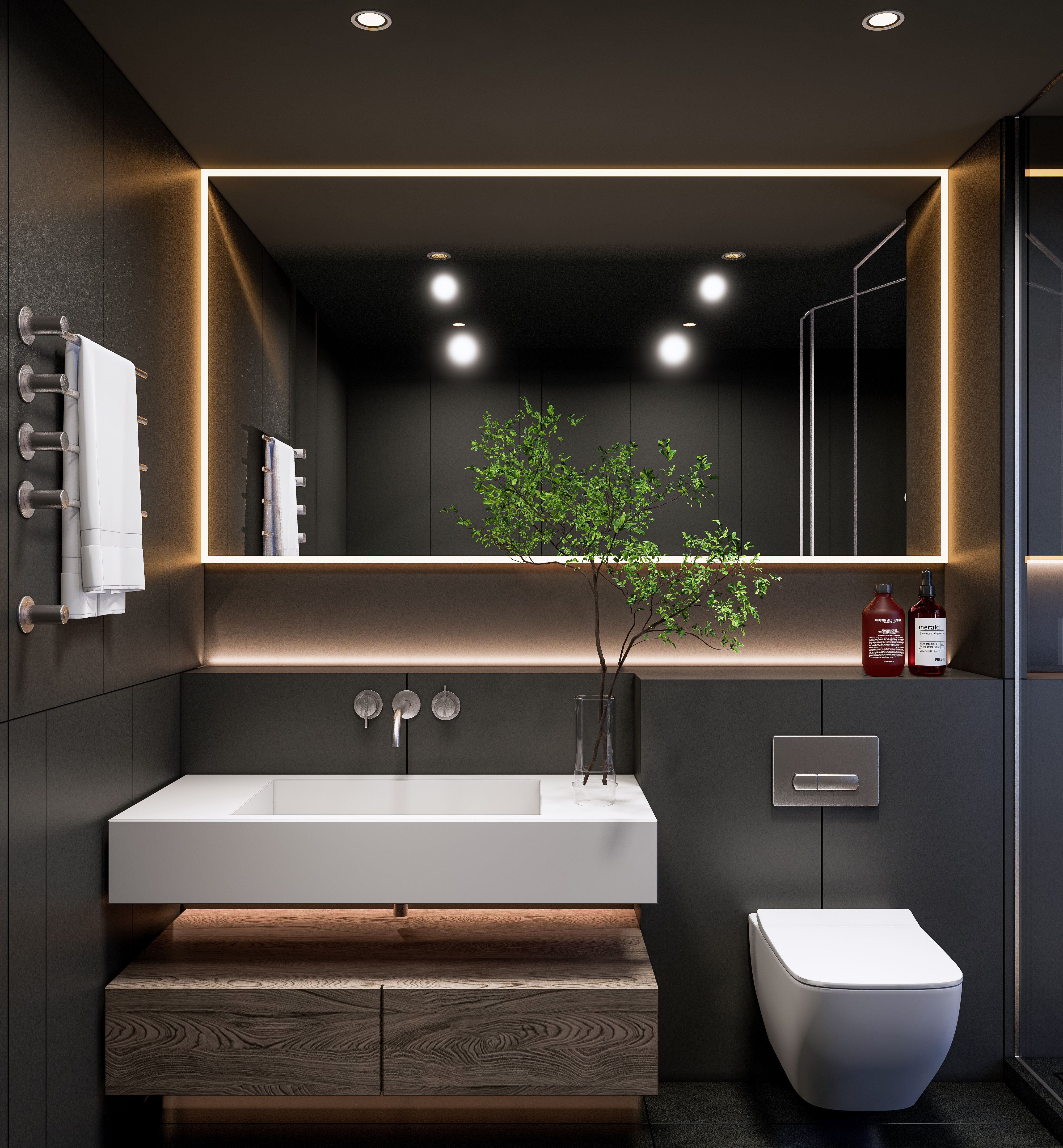 Bathroom  001 3D model_7