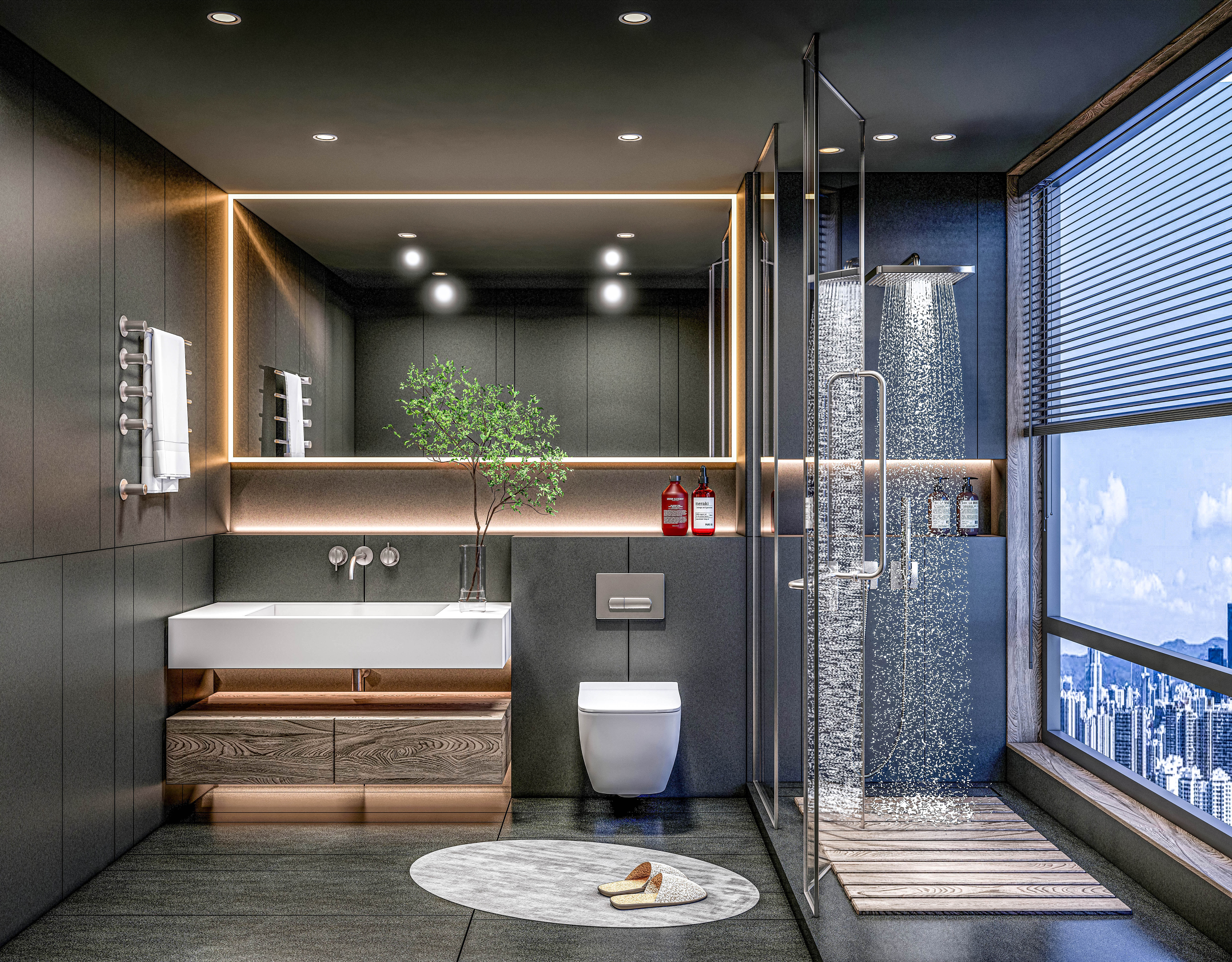 Bathroom  001 3D model_20