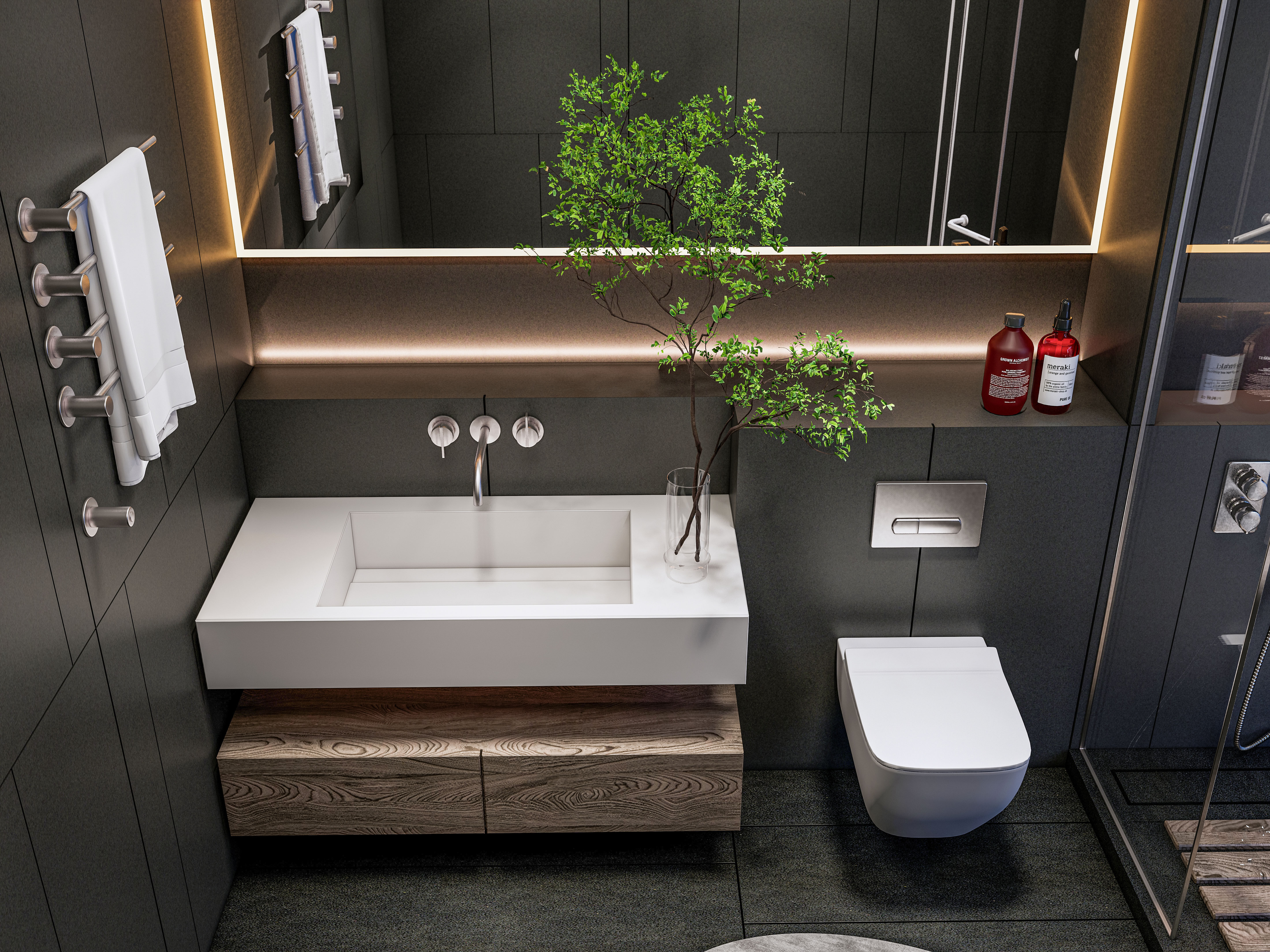 Bathroom  001 3D model_11