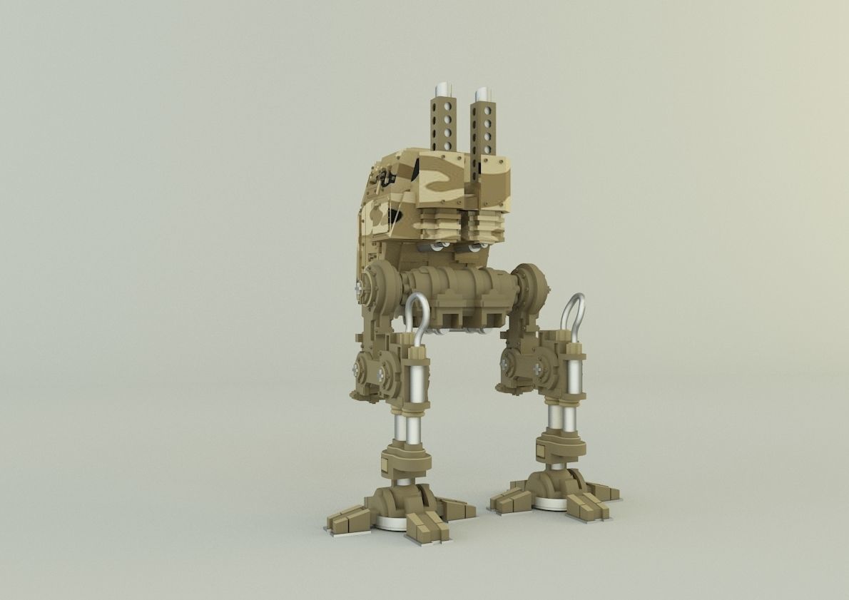 sentinel steel legion robot 3D model_4