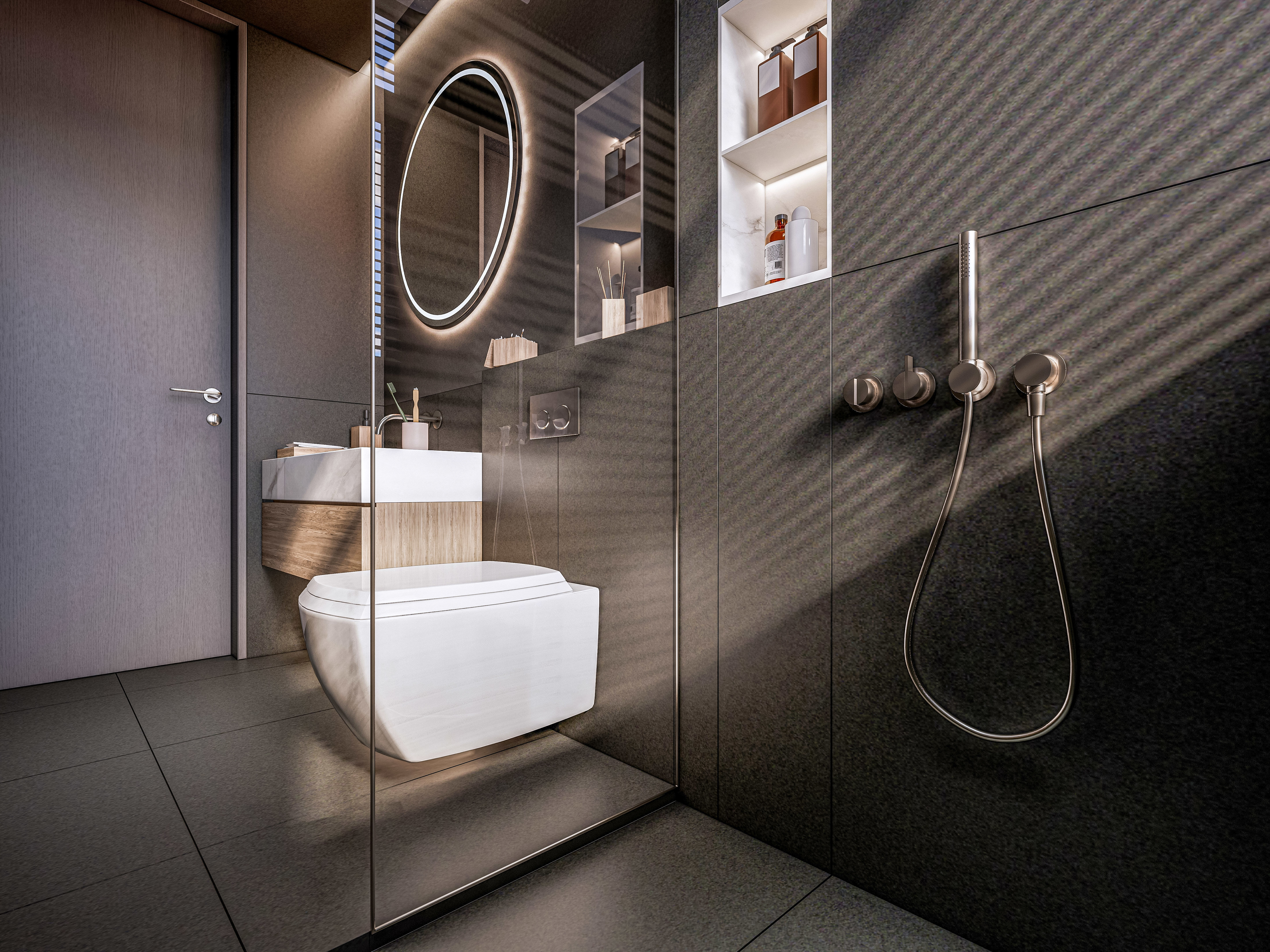 Bathroom  01 3D model_14