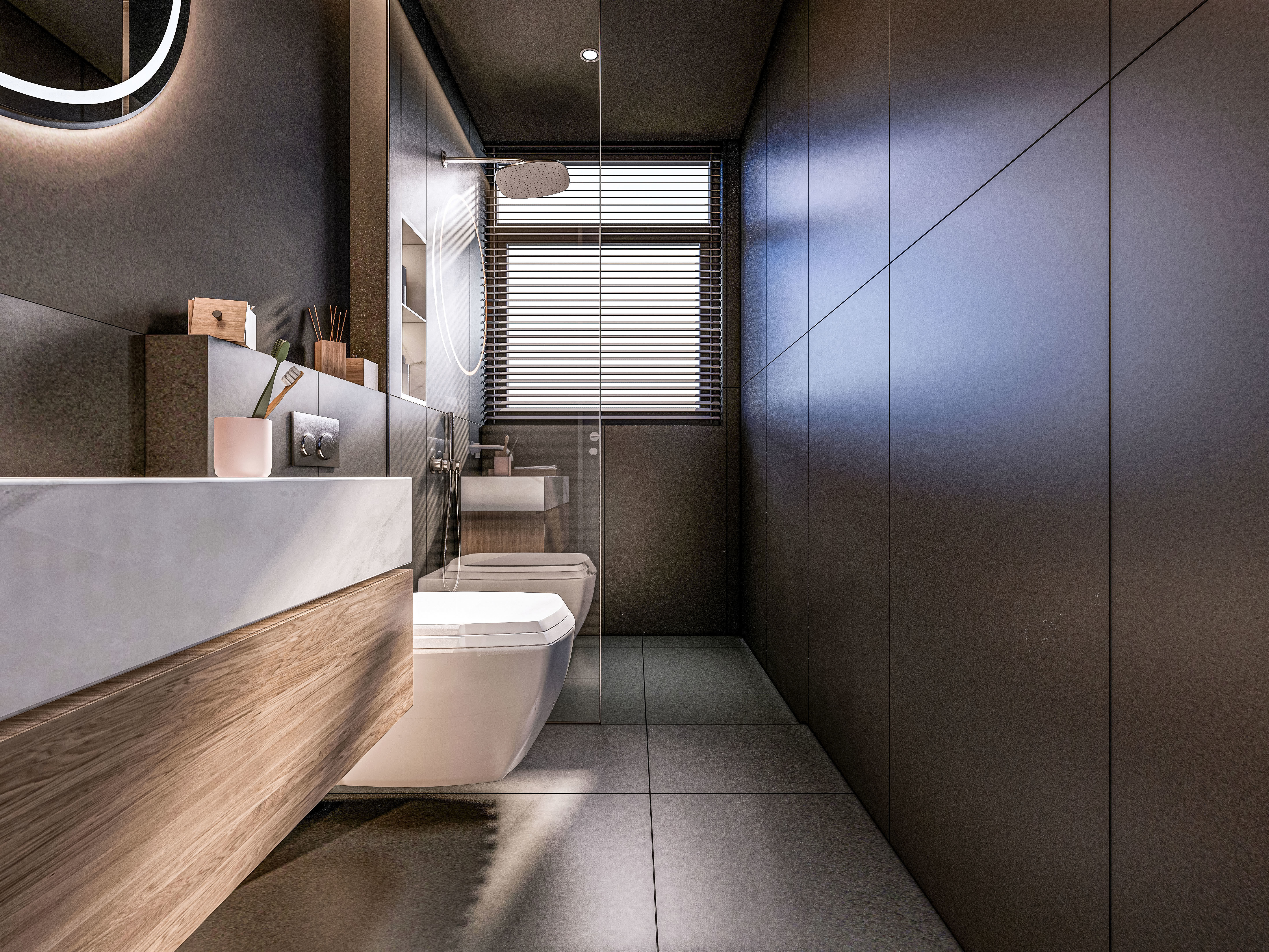 Bathroom  01 3D model_9