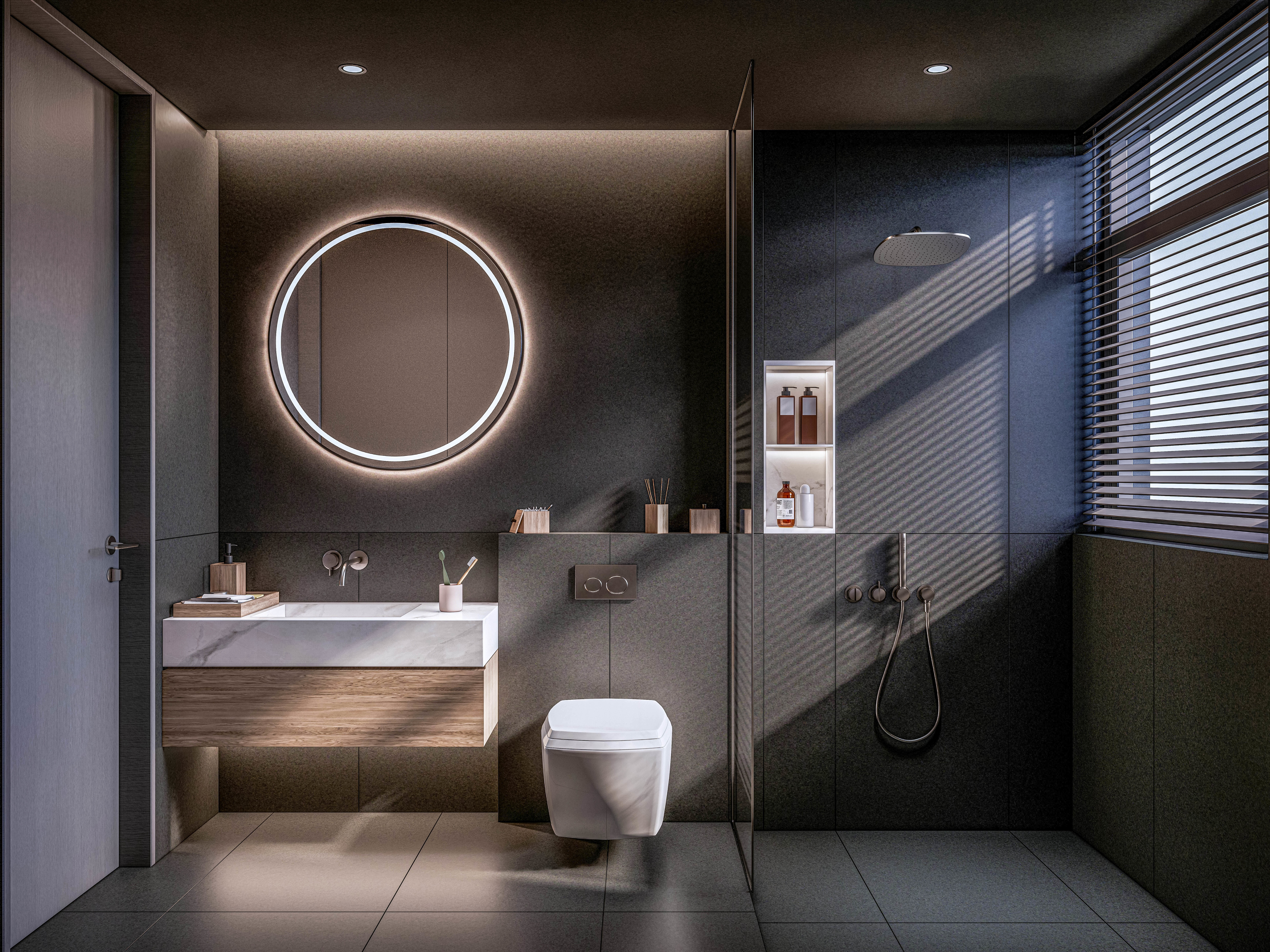 Bathroom  01 3D model_2