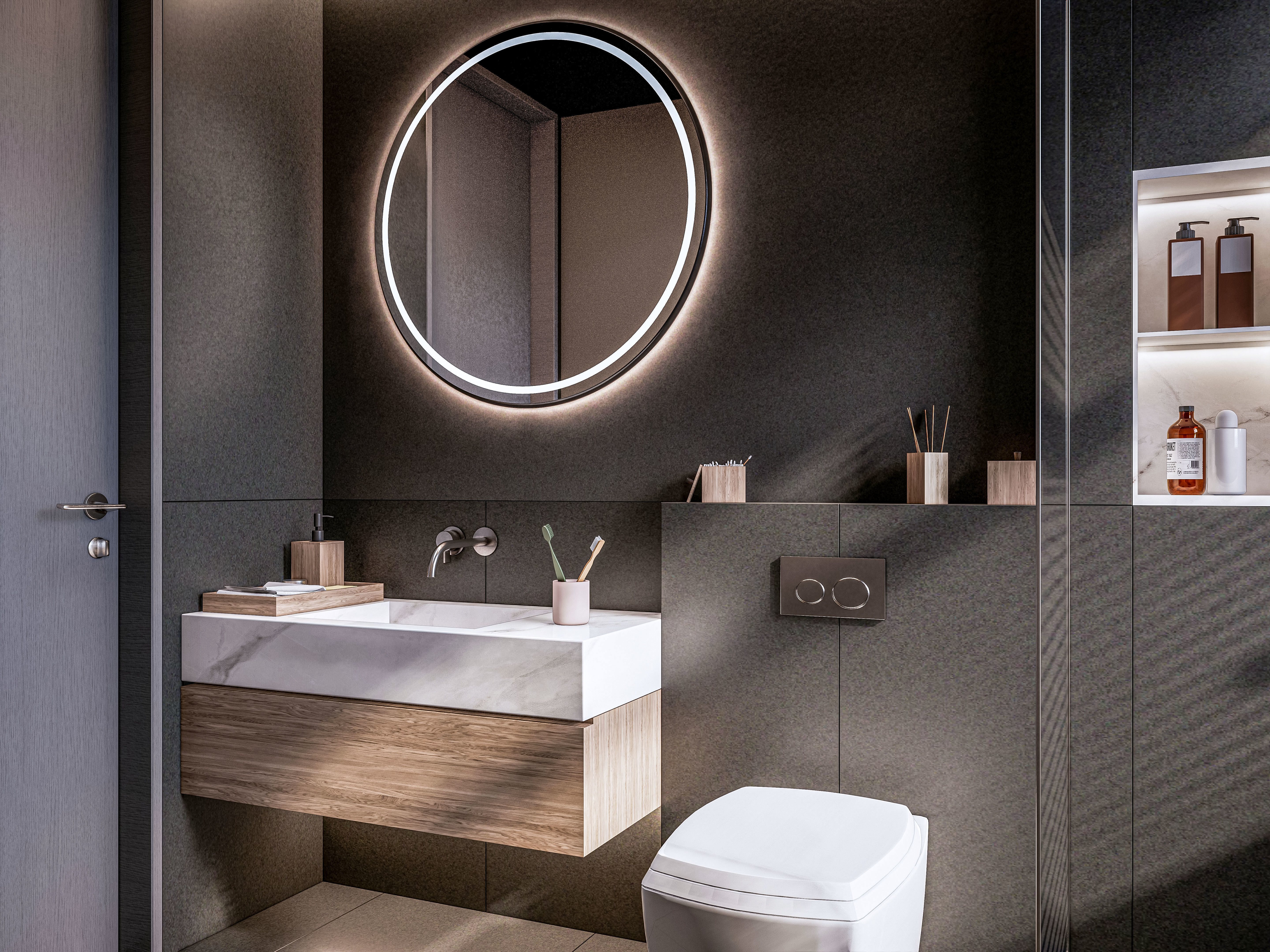 Bathroom  01 3D model_11