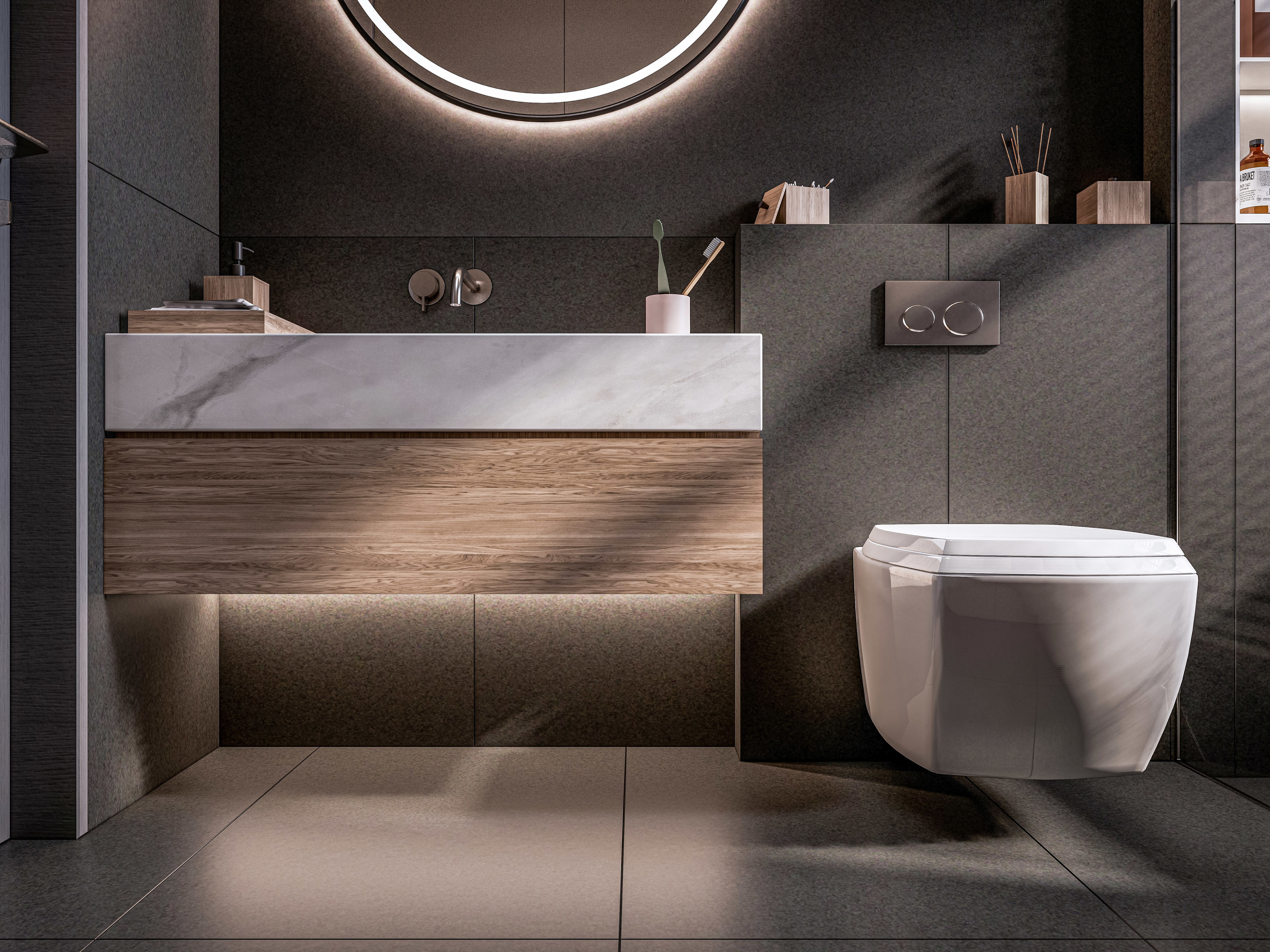 Bathroom  01 3D model_6