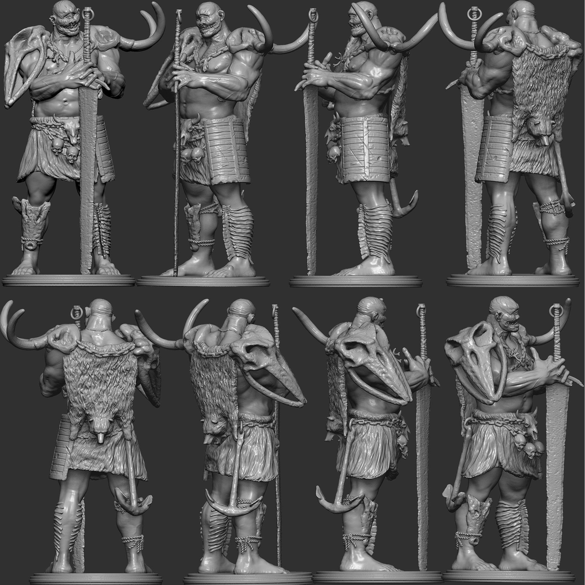 Seven Blades Project - Giant 3D print model_1