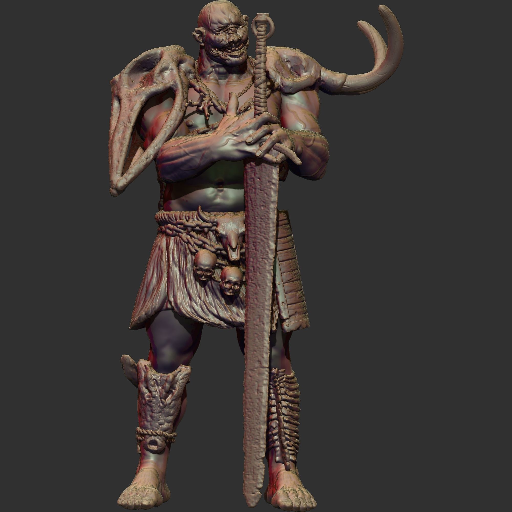 Seven Blades Project - Giant 3D print model_4