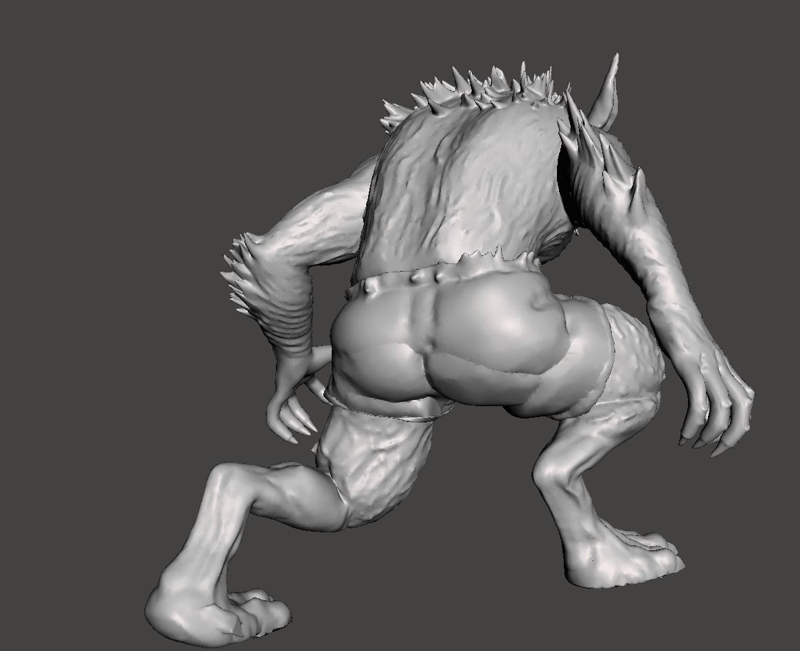 jackal 3d model for 3d printing 3D print model_3