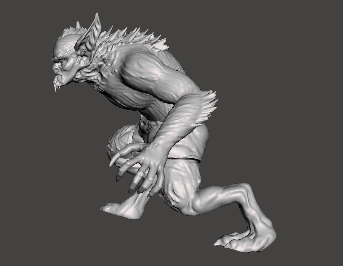 jackal 3d model for 3d printing 3D print model_1