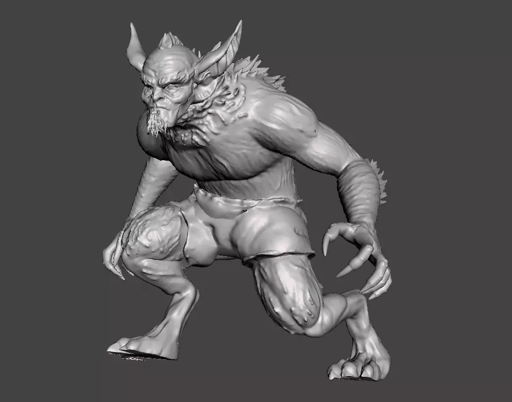 jackal 3d model for 3d printing 3D print model_0