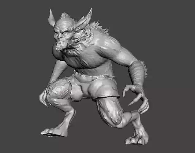 jackal 3d model for 3d printing 