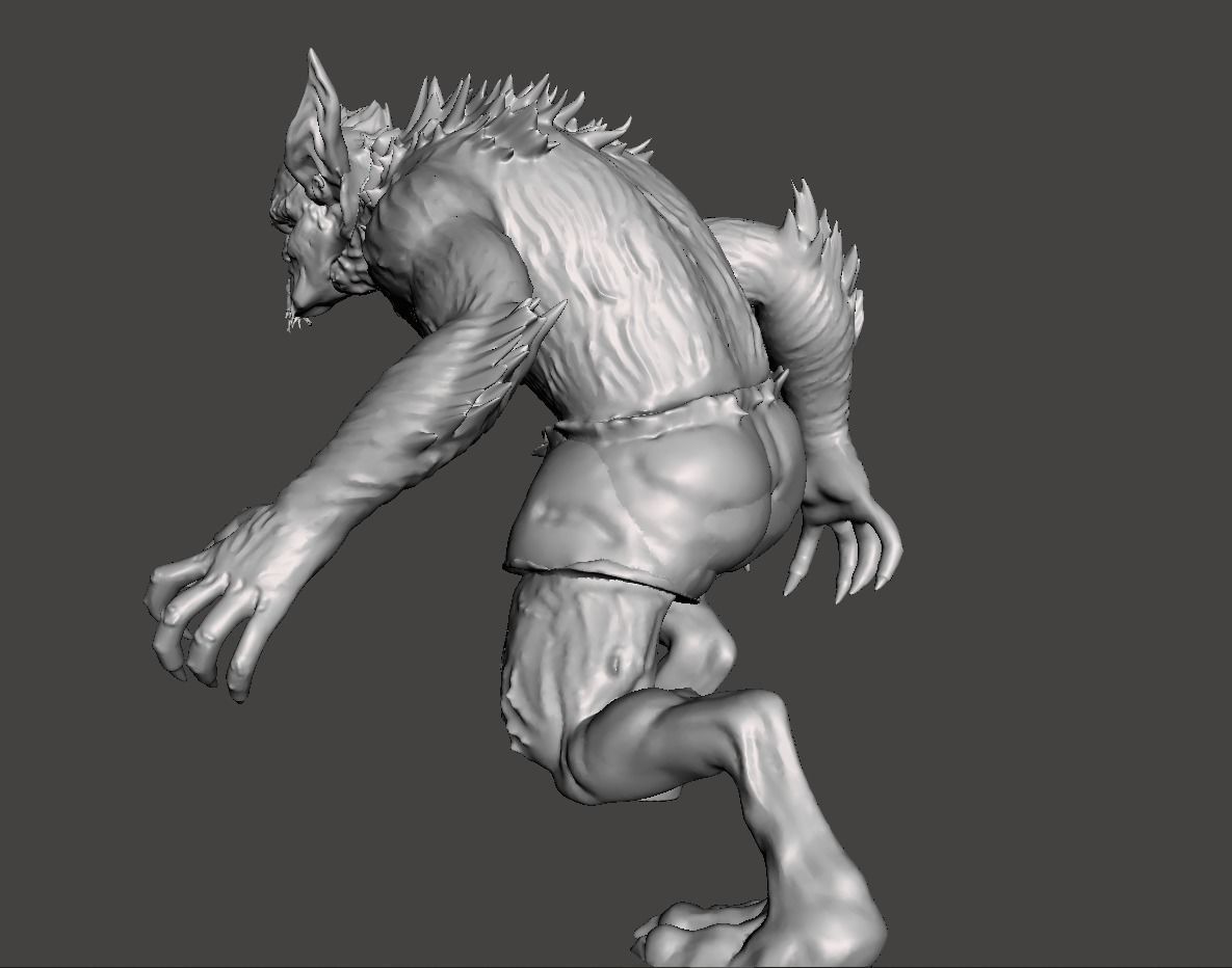 jackal 3d model for 3d printing 3D print model_2