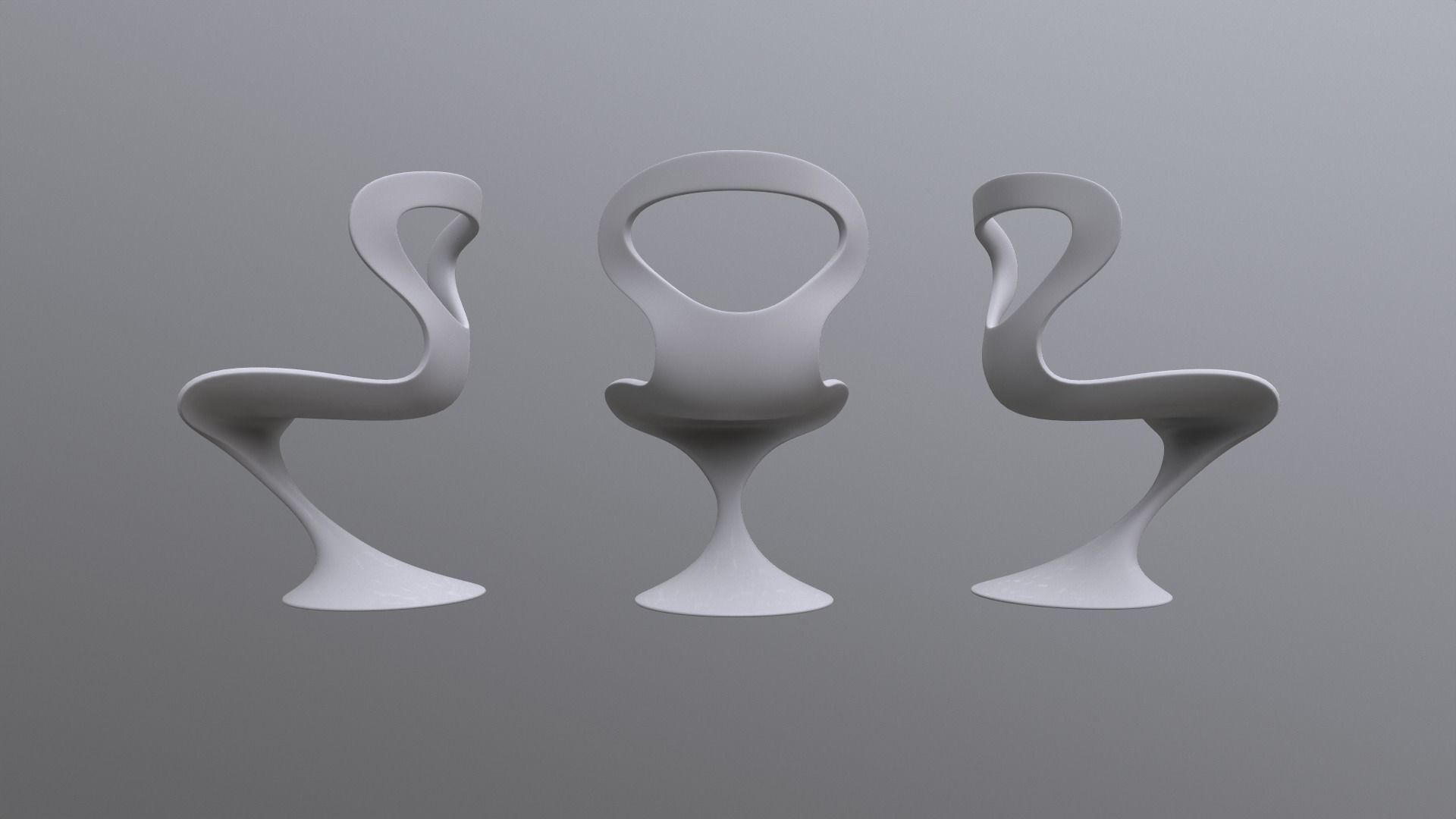 Design Chair 3D model_5
