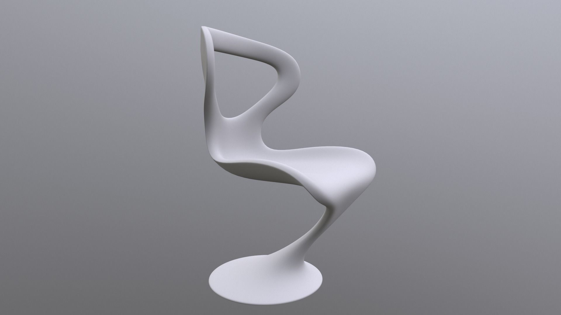 Design Chair 3D model_2