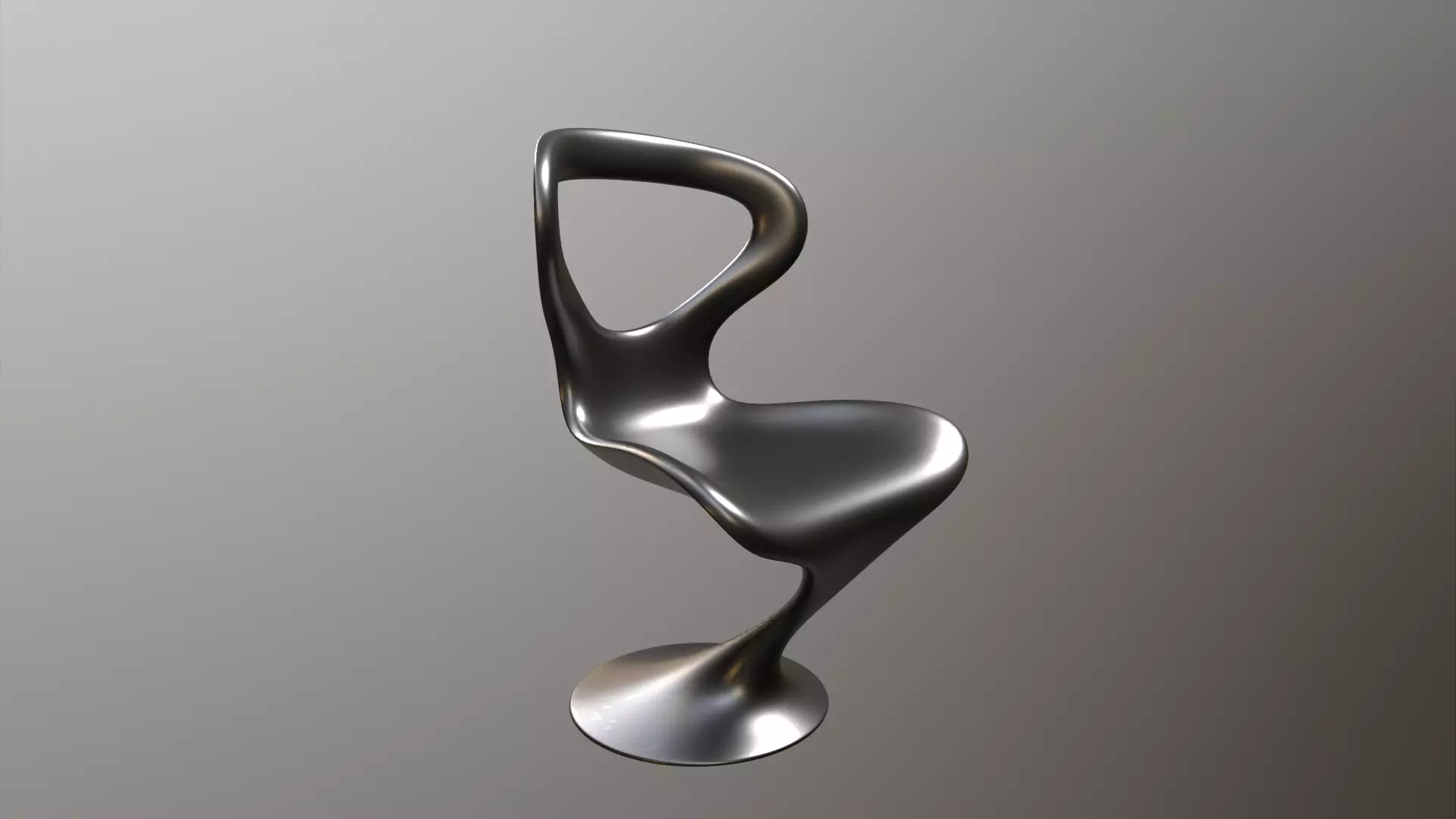 Design Chair 3D model_0