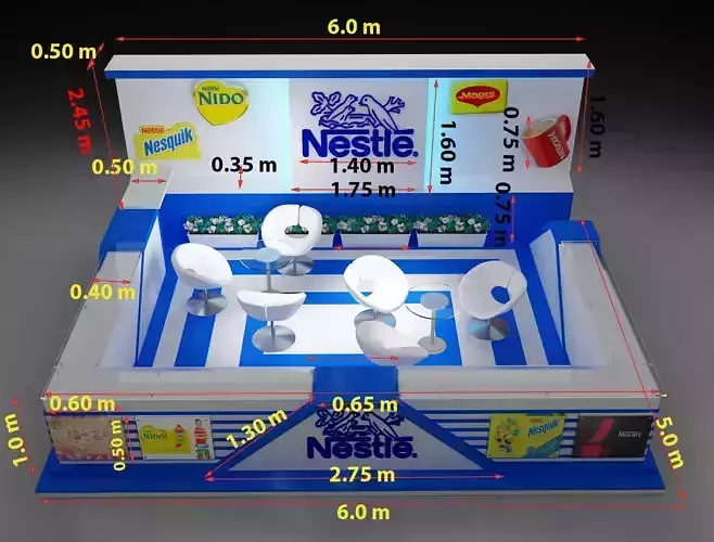 Booth Exhibition Stand a293 