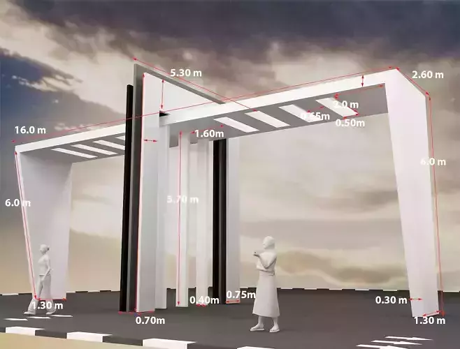 Decoration Gate Design a291 