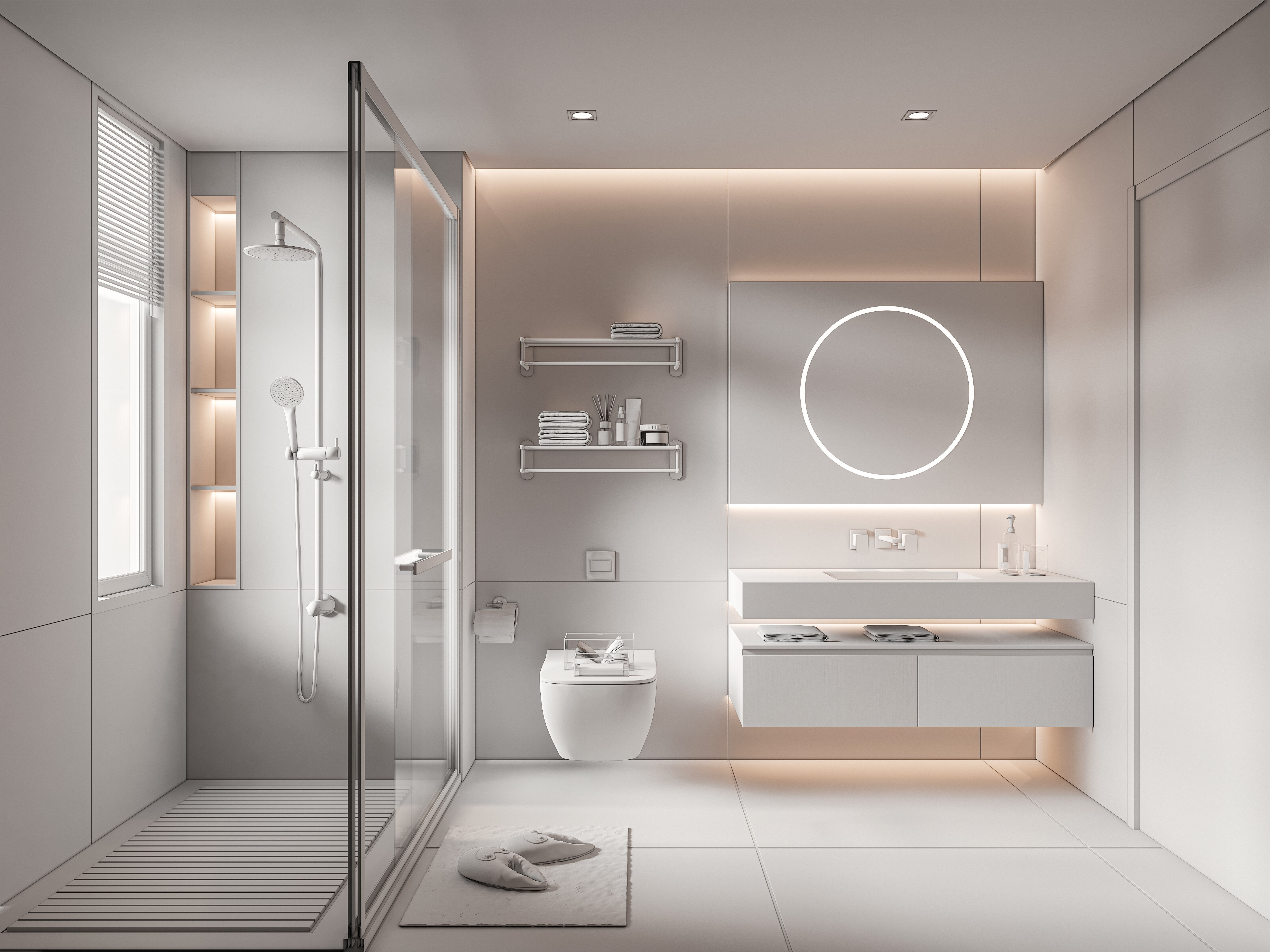 Bathroom  7 3D model_16