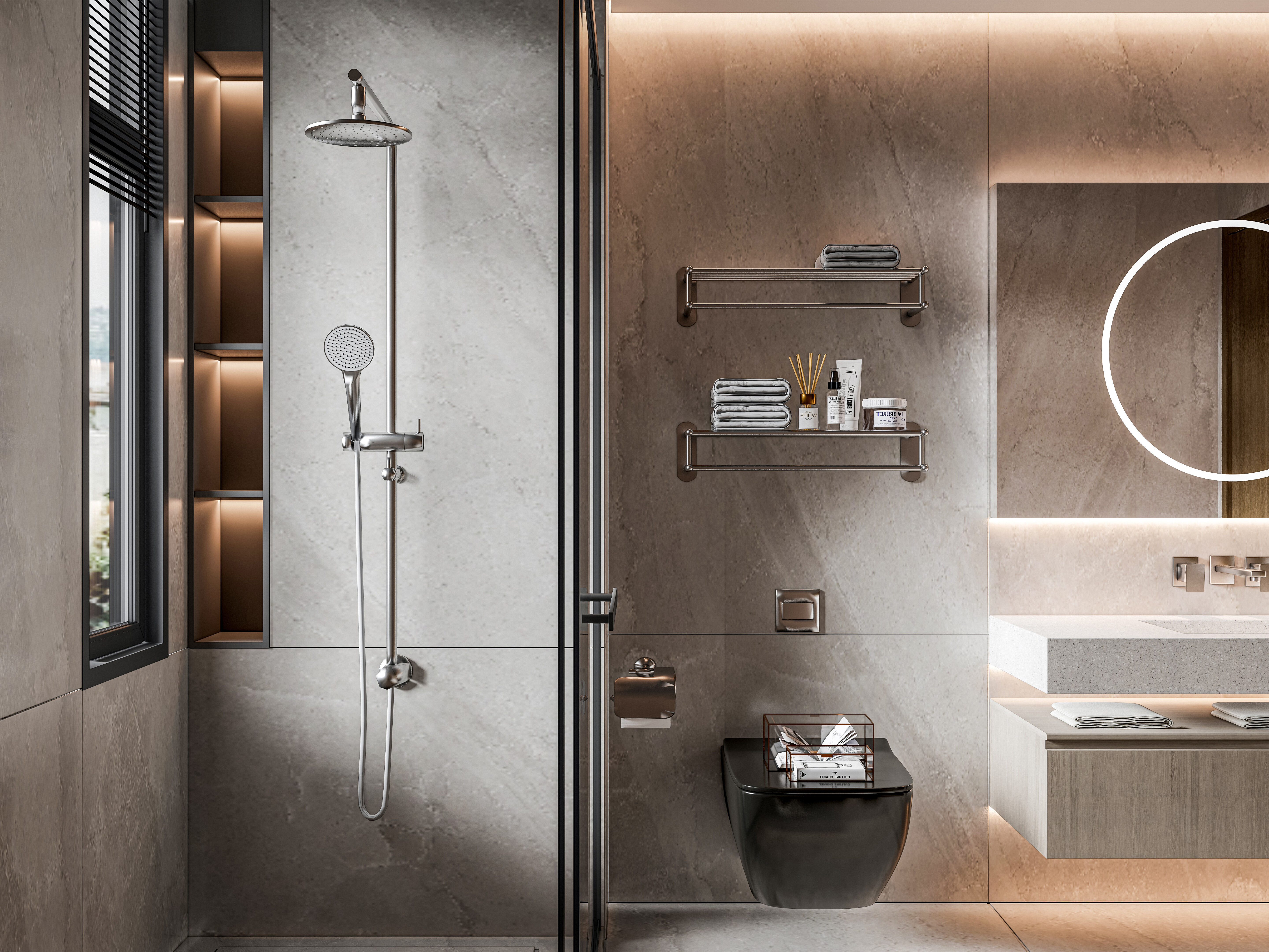 Bathroom  7 3D model_2