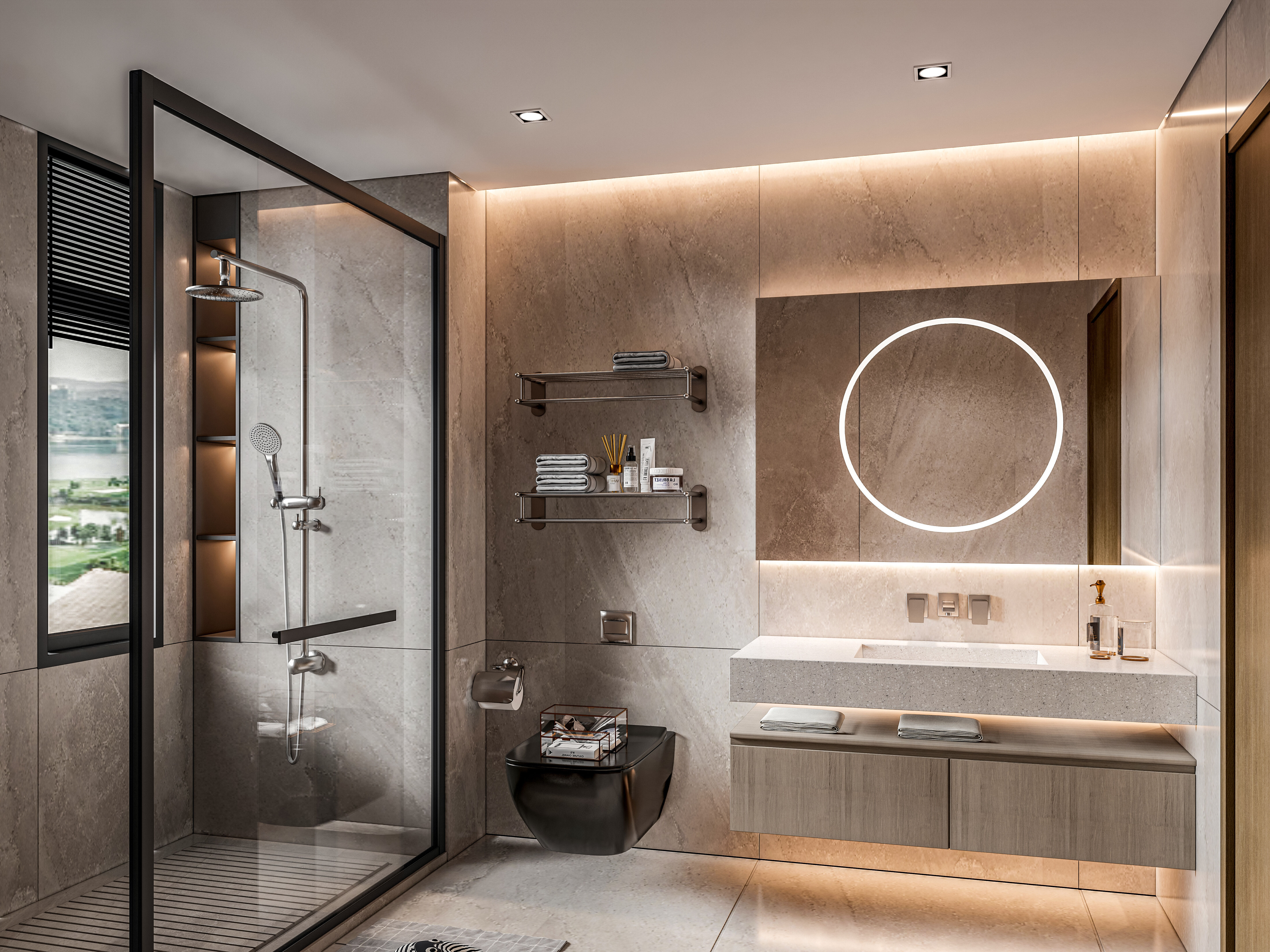 Bathroom  7 3D model_5
