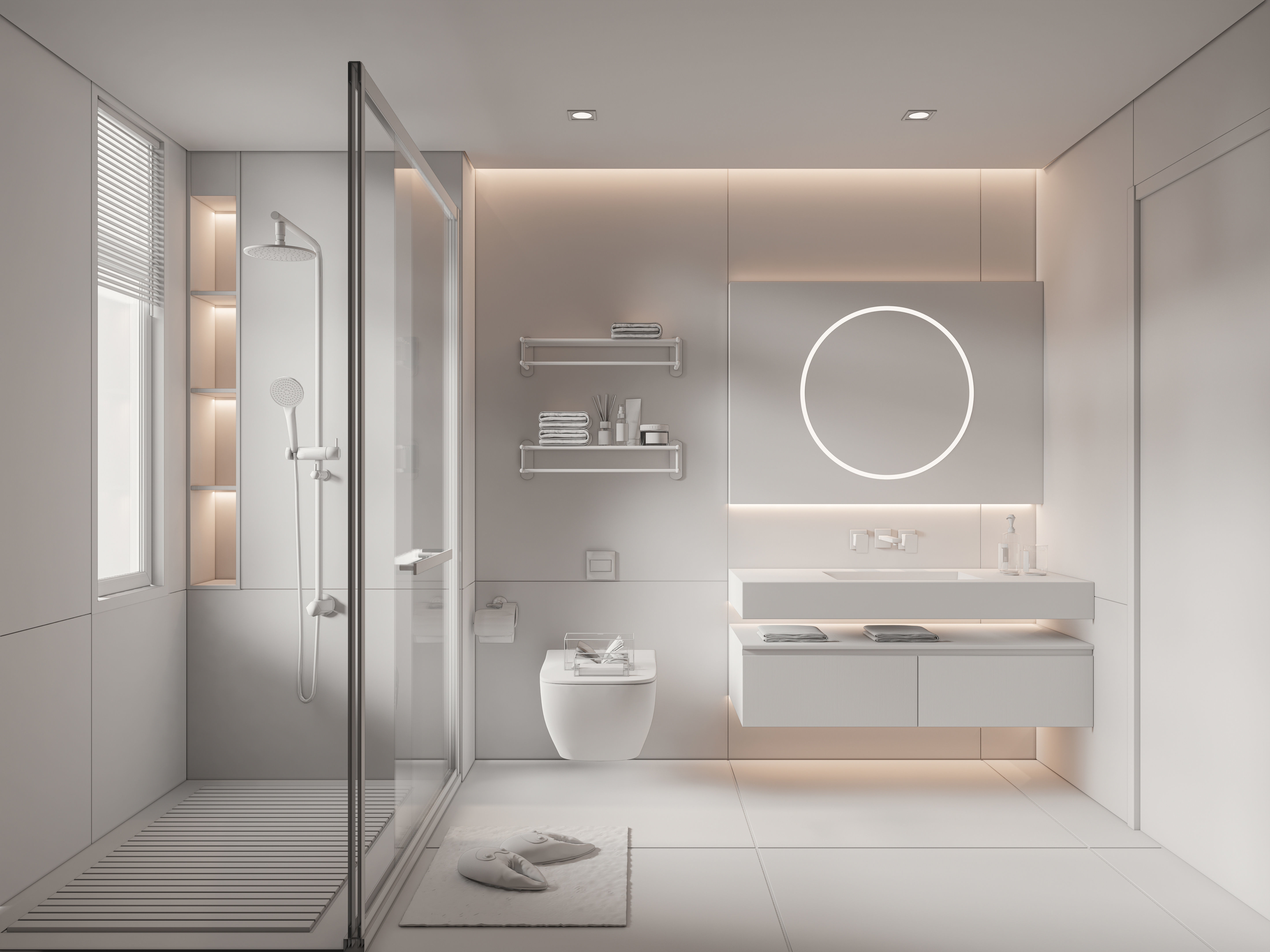 Bathroom  7 3D model_14