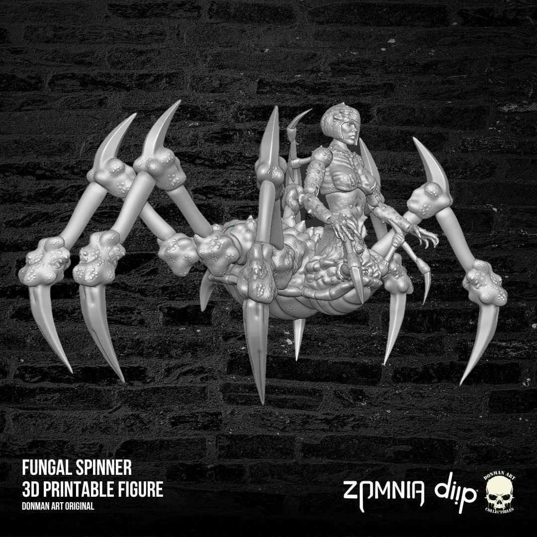 Funner Spinner  Donman art Originalprintable full action figure 3D print model_15