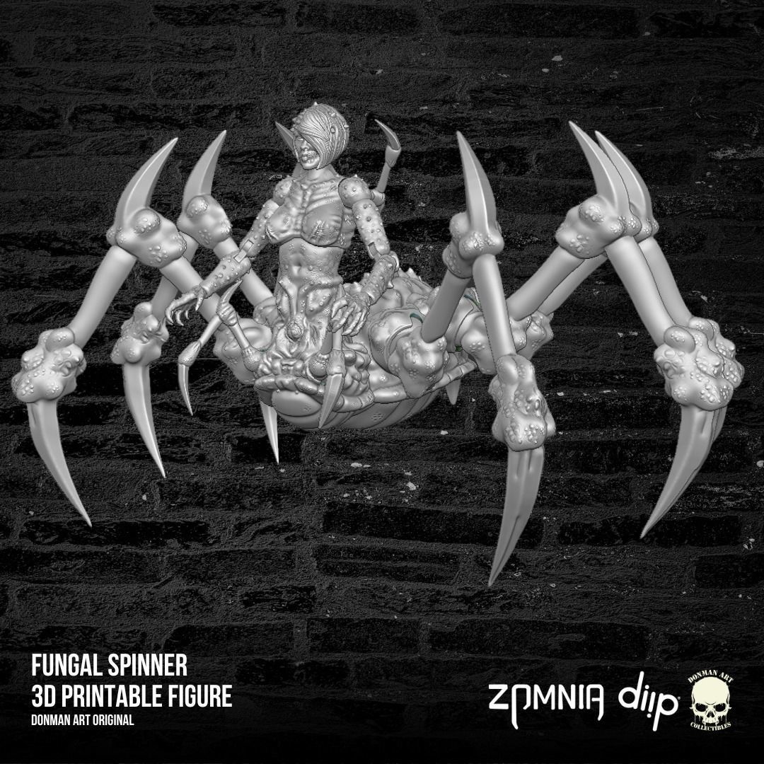 Funner Spinner  Donman art Originalprintable full action figure 3D print model_12