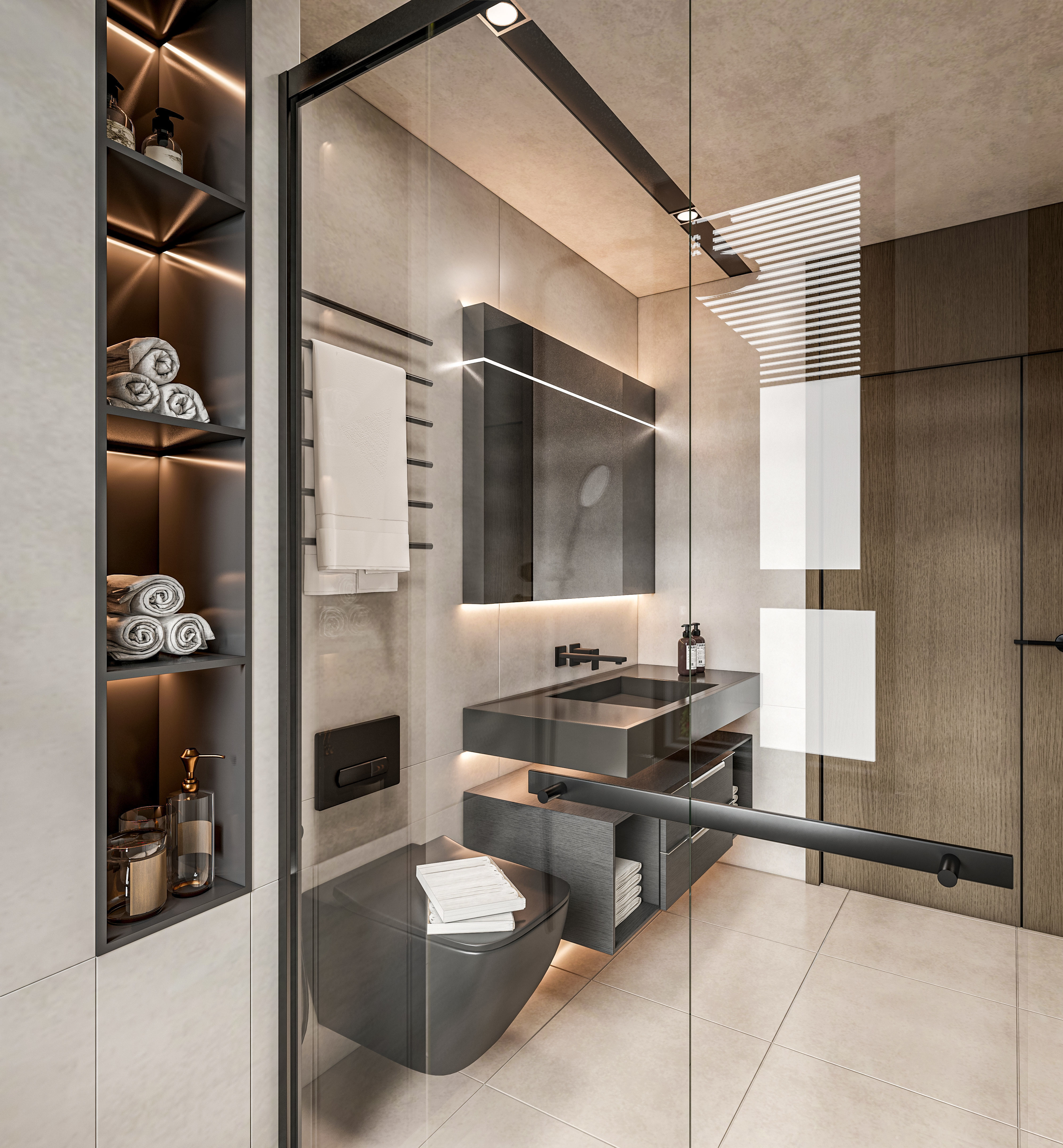 Bathroom  8 3D model_3