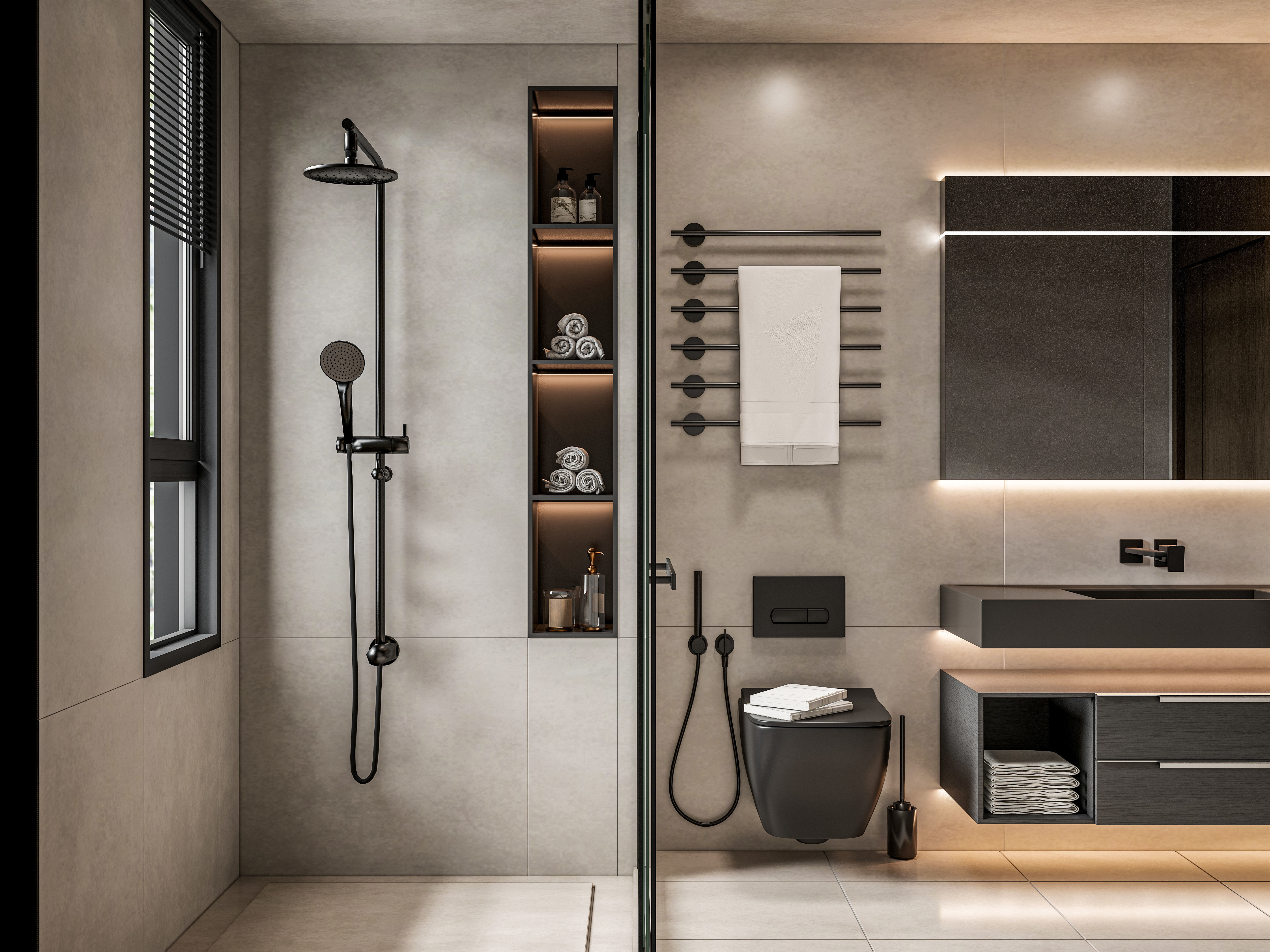 Bathroom  8 3D model_4