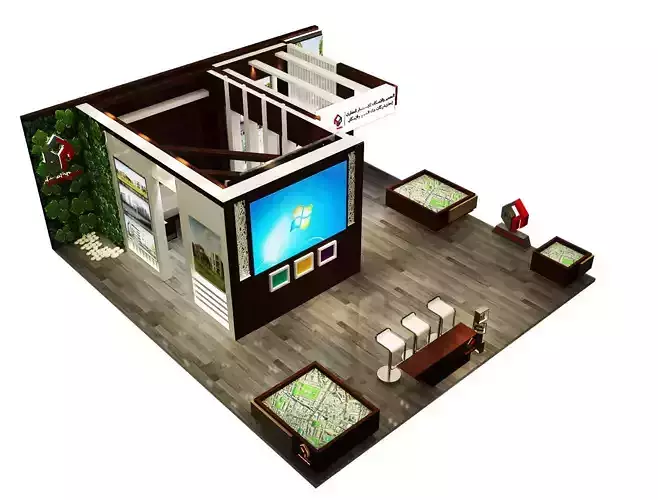 Booth Exhibition Stand a283 