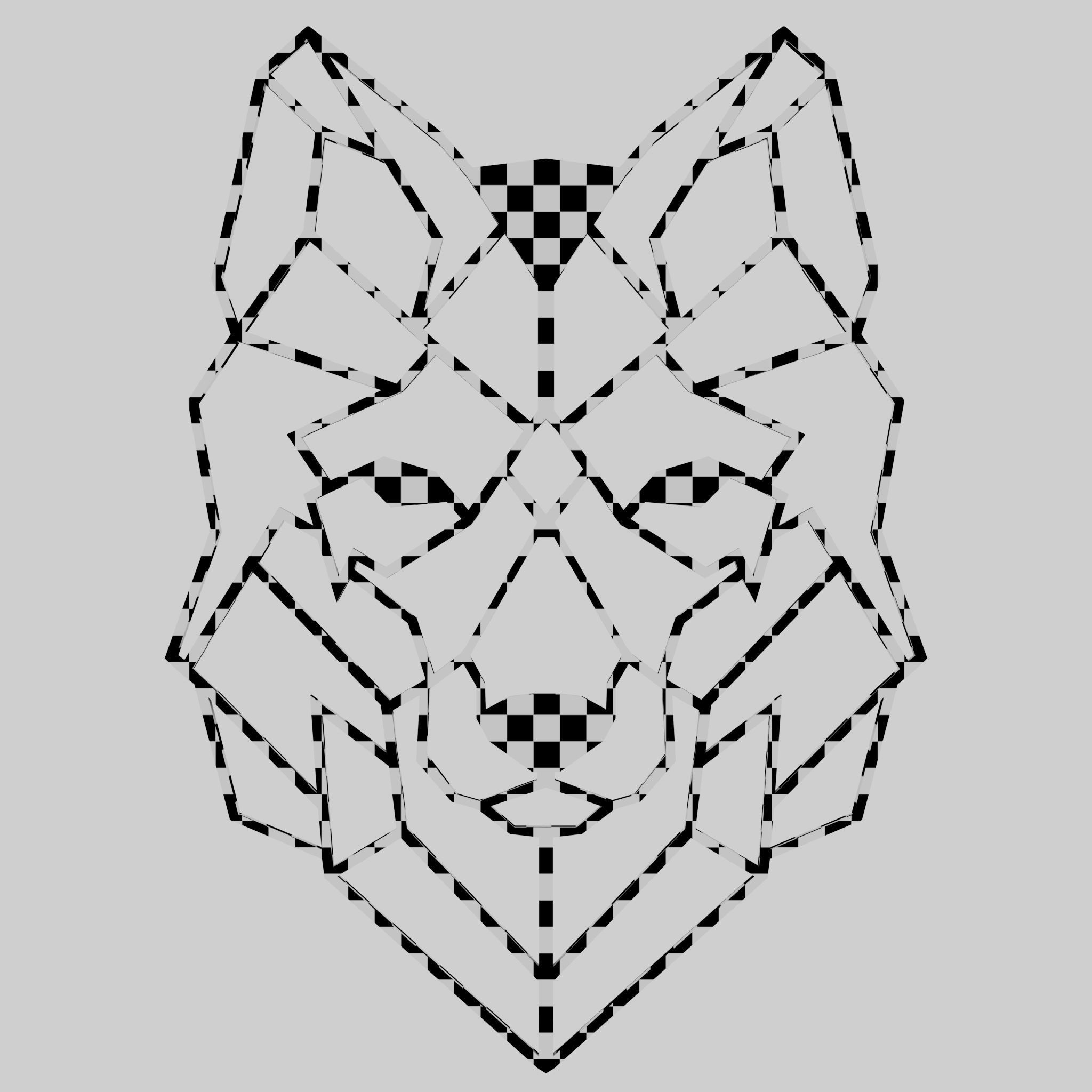 Decoration item 2 Low-poly 3D model_4