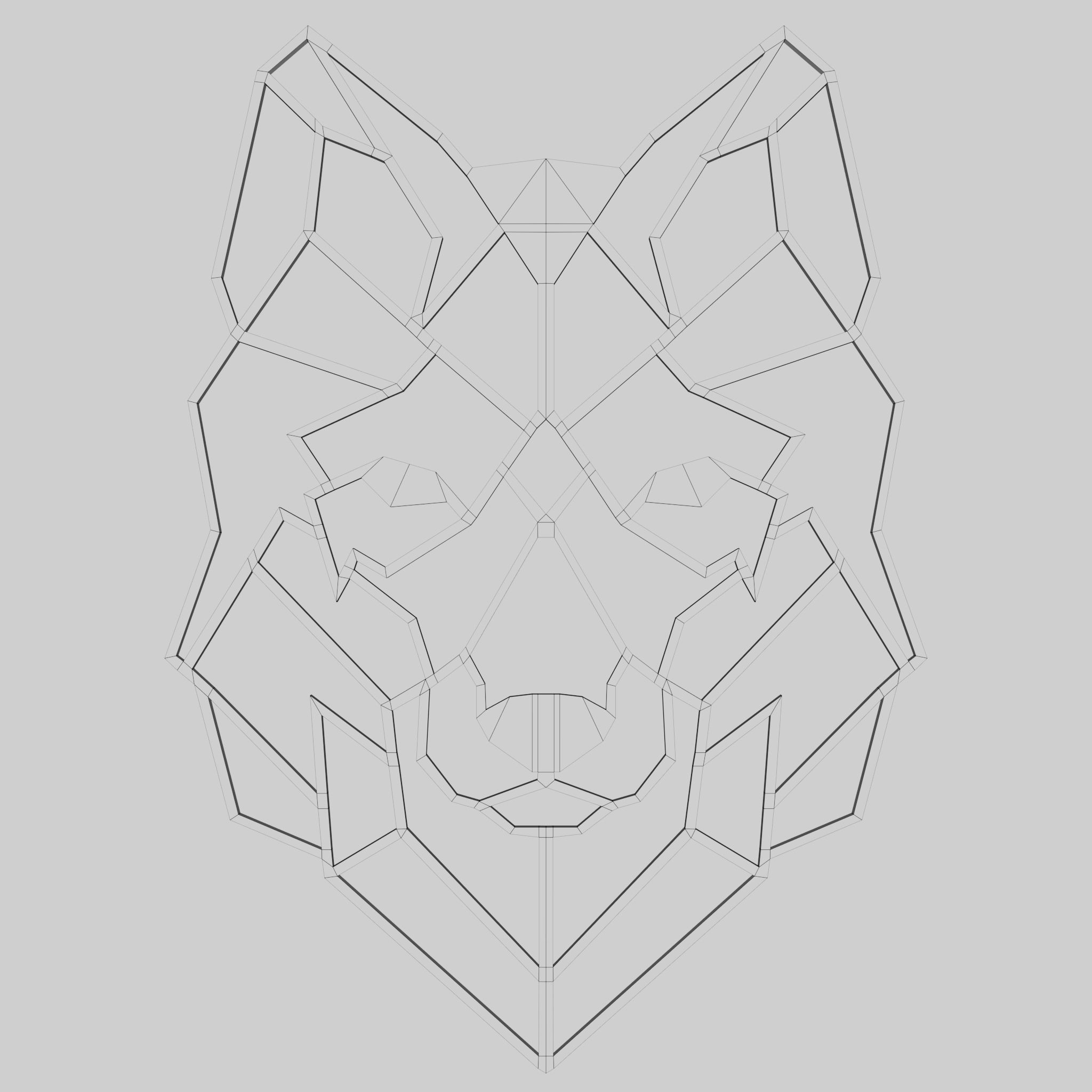 Decoration item 2 Low-poly 3D model_5