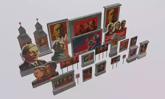 Soviet Sci-Fi Propaganda pack