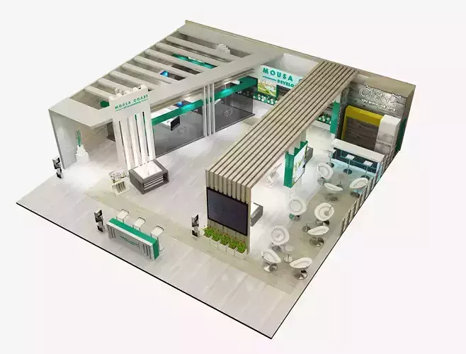  Booth Exhibition Stand a276