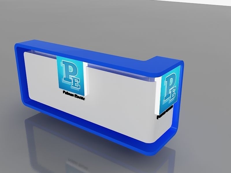 Booth Exhibition Stand a275 3D model_18