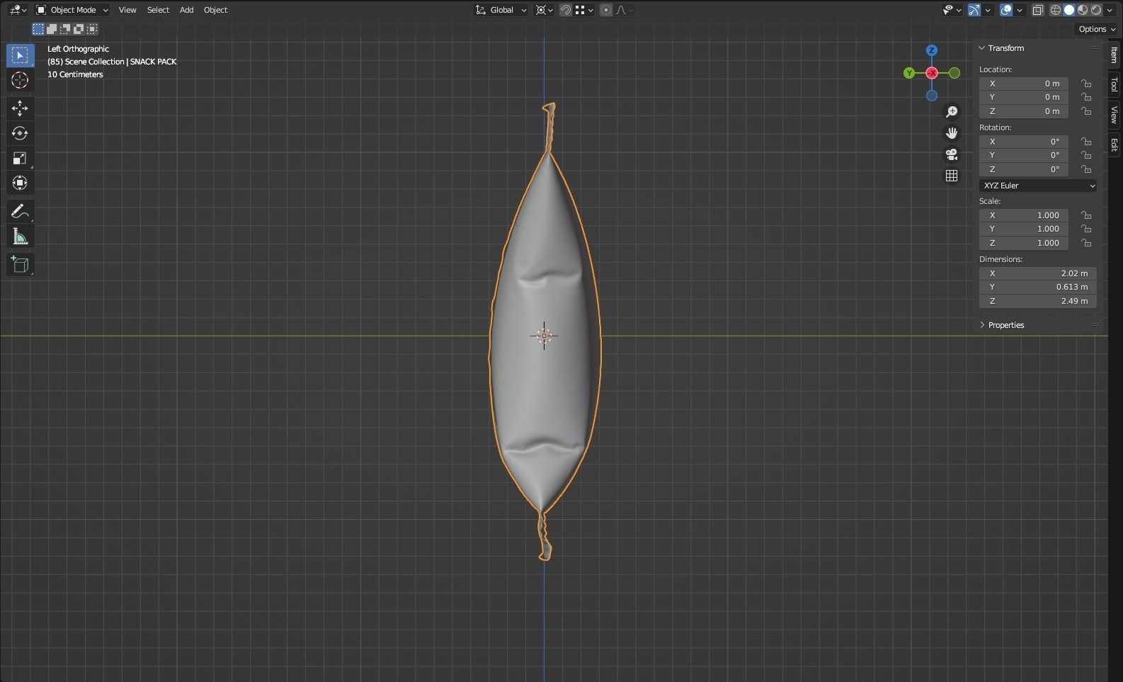 Snack Pack 3D model_4