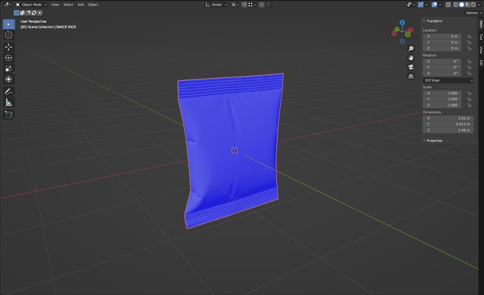 Snack Pack 3D model_6