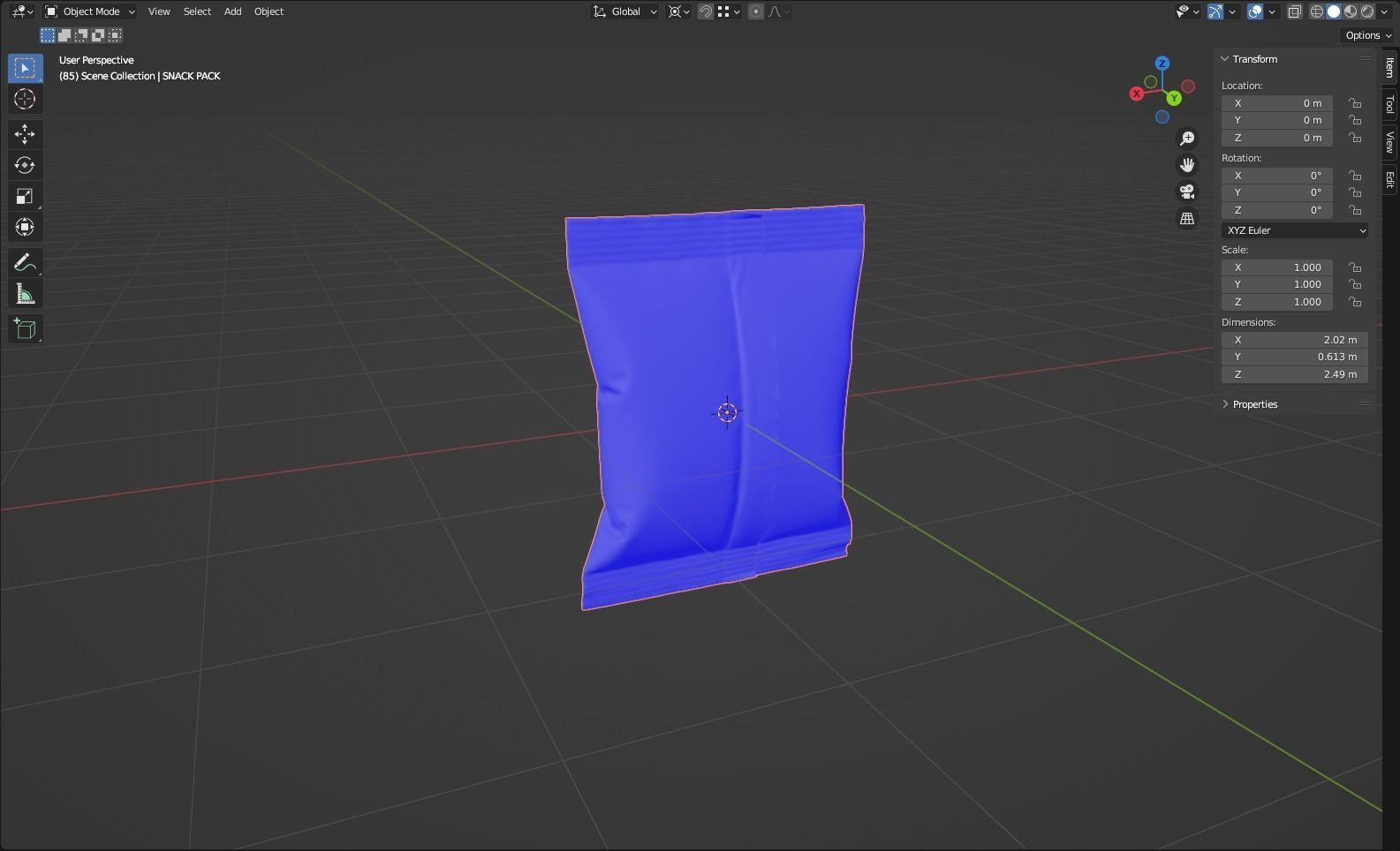 Snack Pack 3D model_7