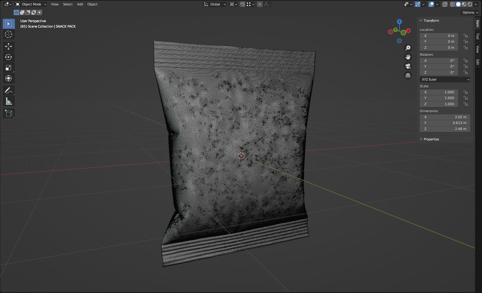 Snack Pack 3D model_8