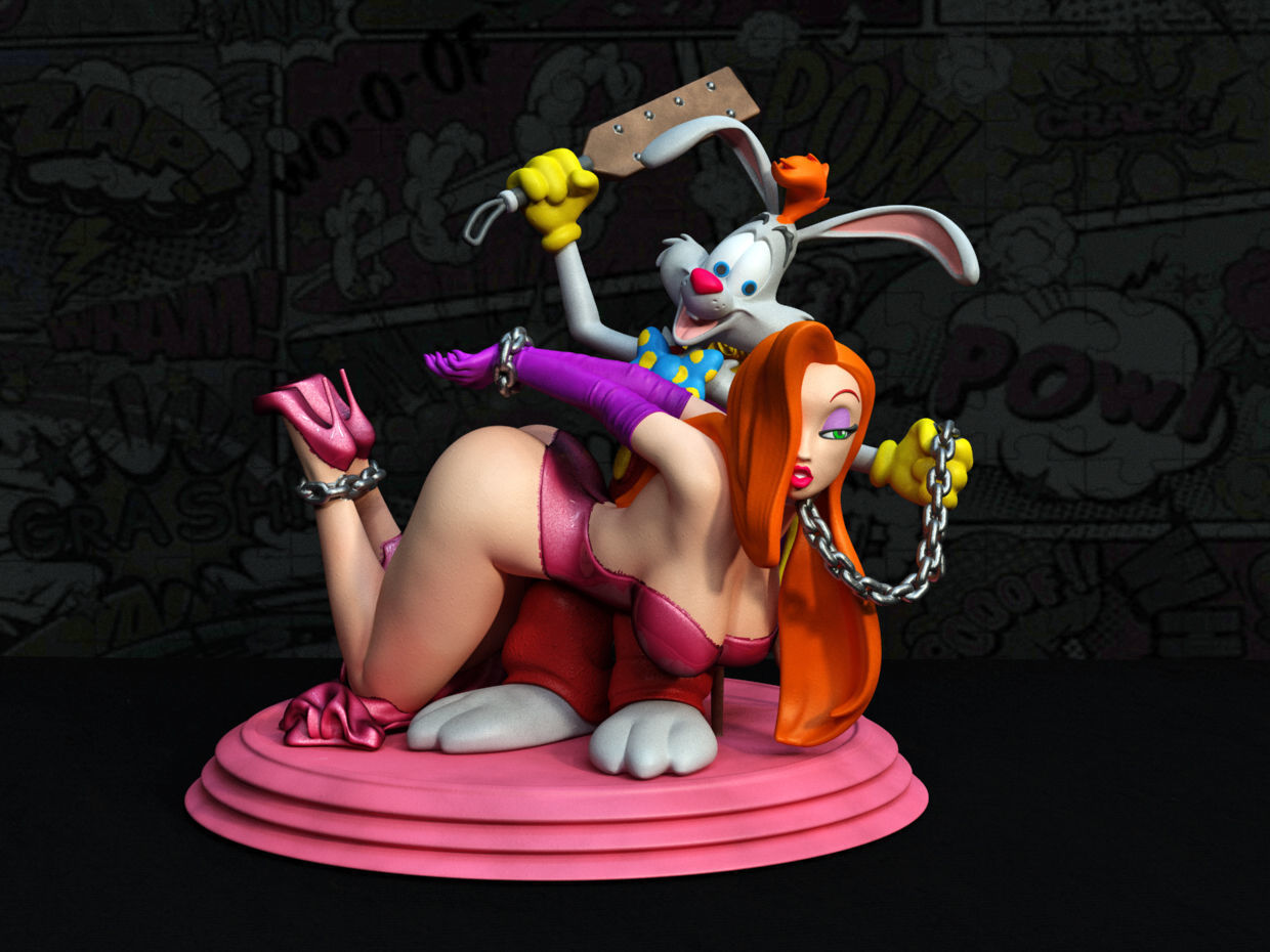 Roger Rabbit 3D print model_3