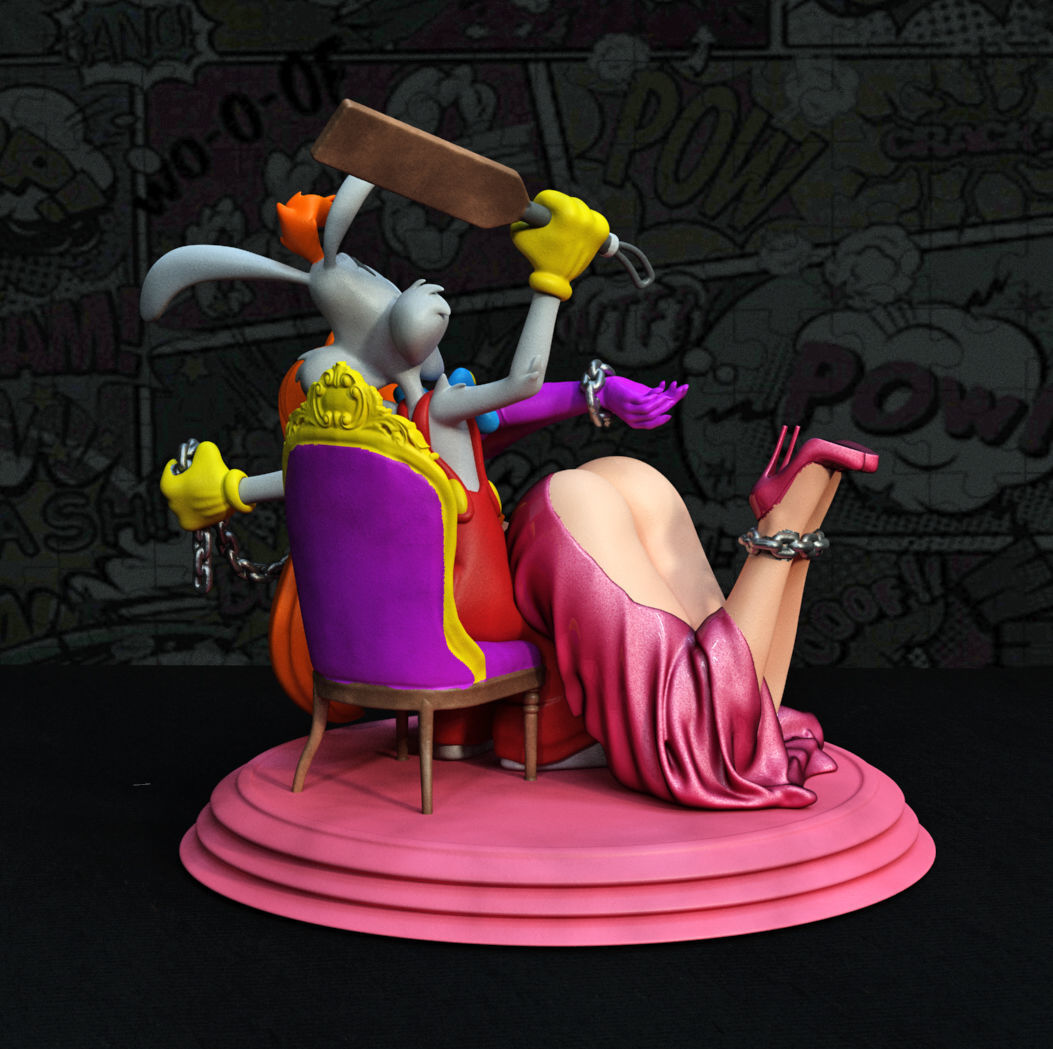 Roger Rabbit 3D print model_2