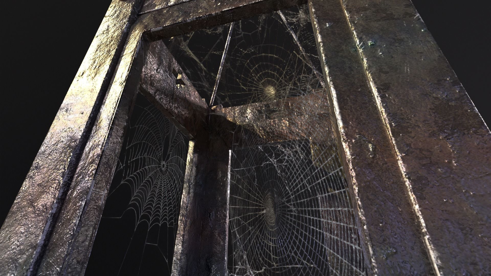 Spider Webs  Low-poly 3D model_14