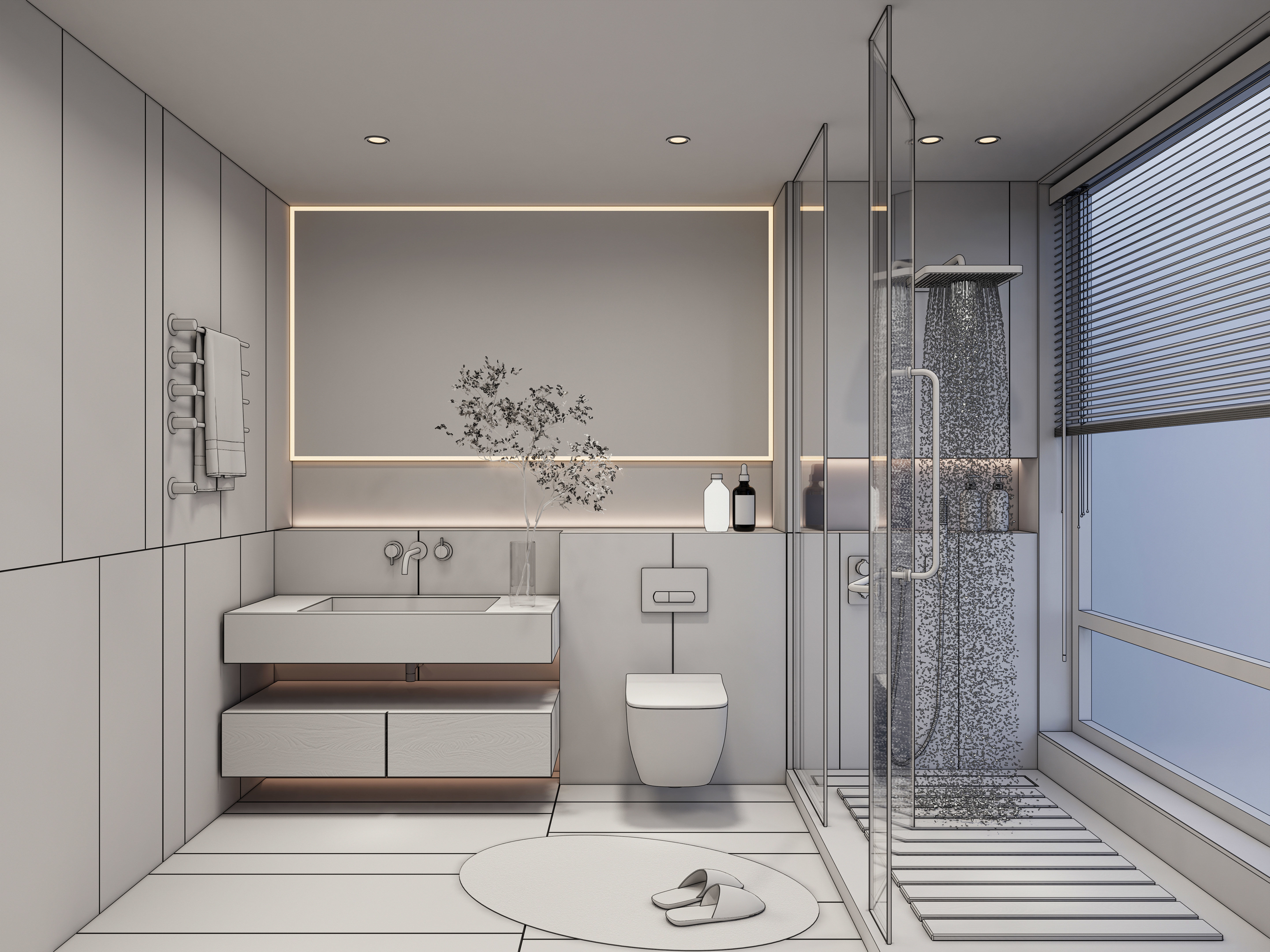 Bathroom  12 3D model_17