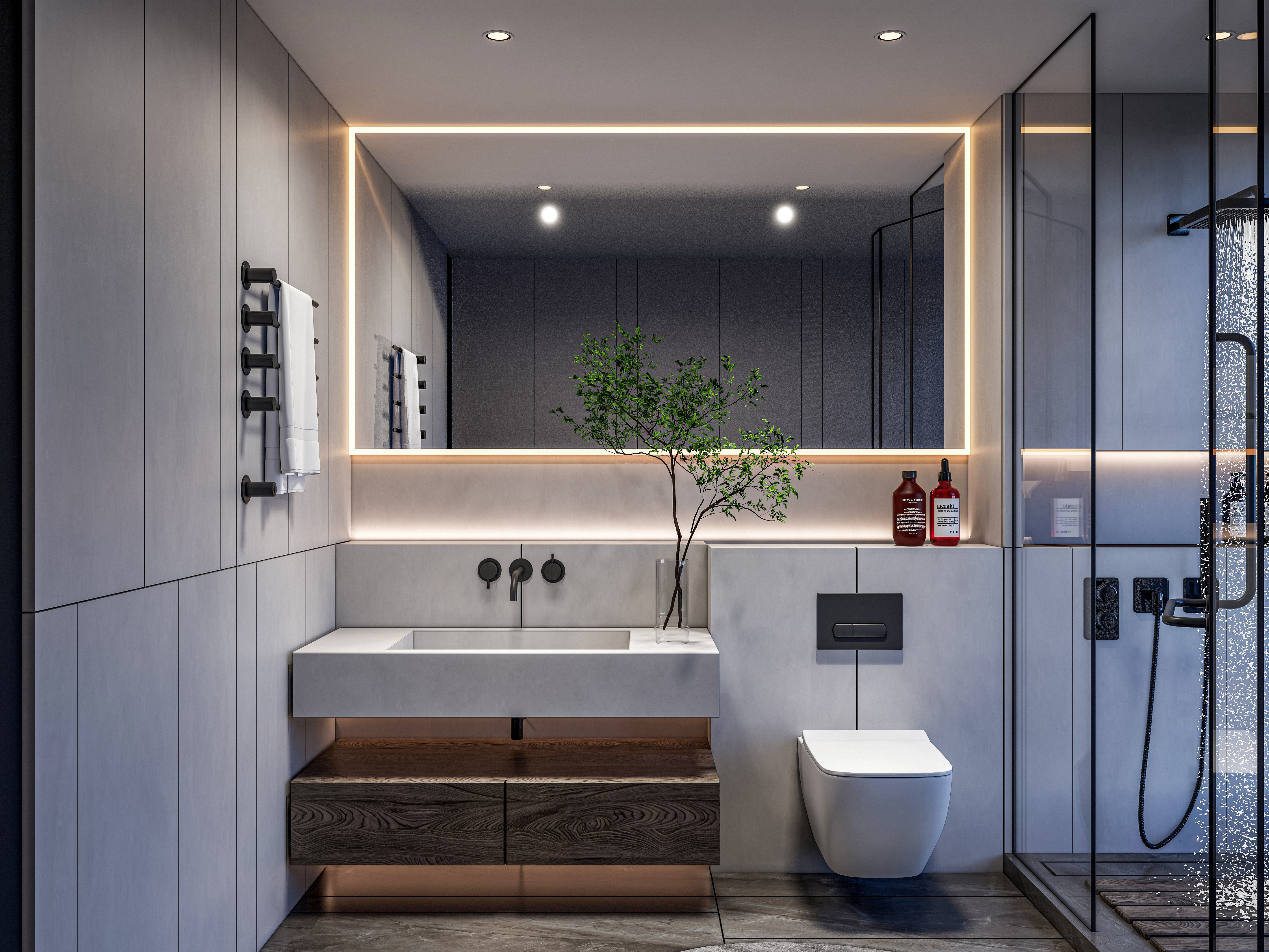 Bathroom  12 3D model_4