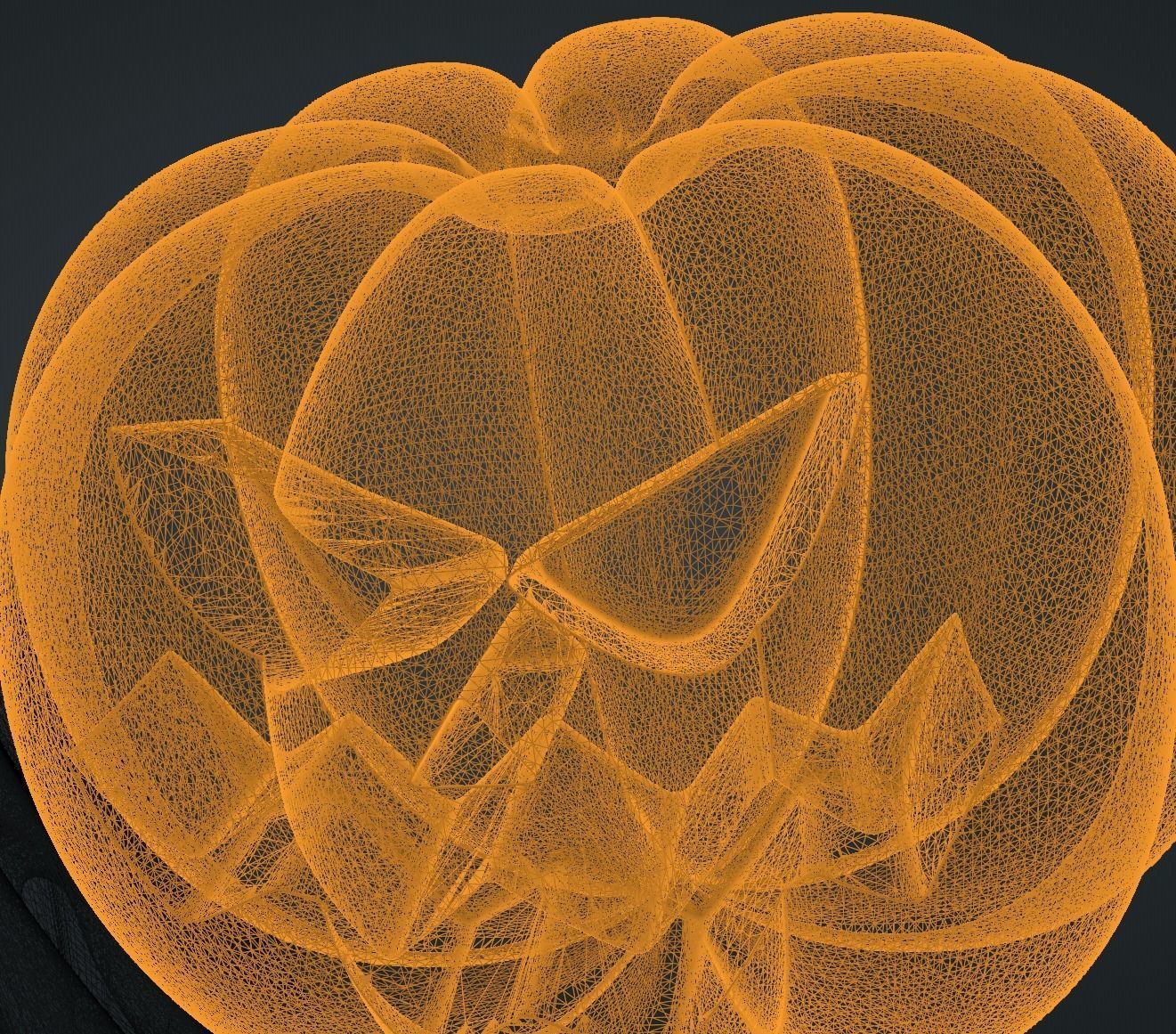 GHOST HOLDING PUMPKIN 3D print model_6