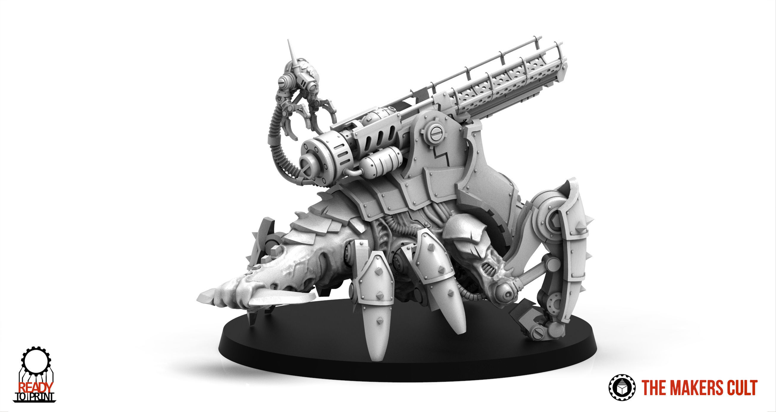 Iron Hive - PyroTex and BioTex 3D print model_3