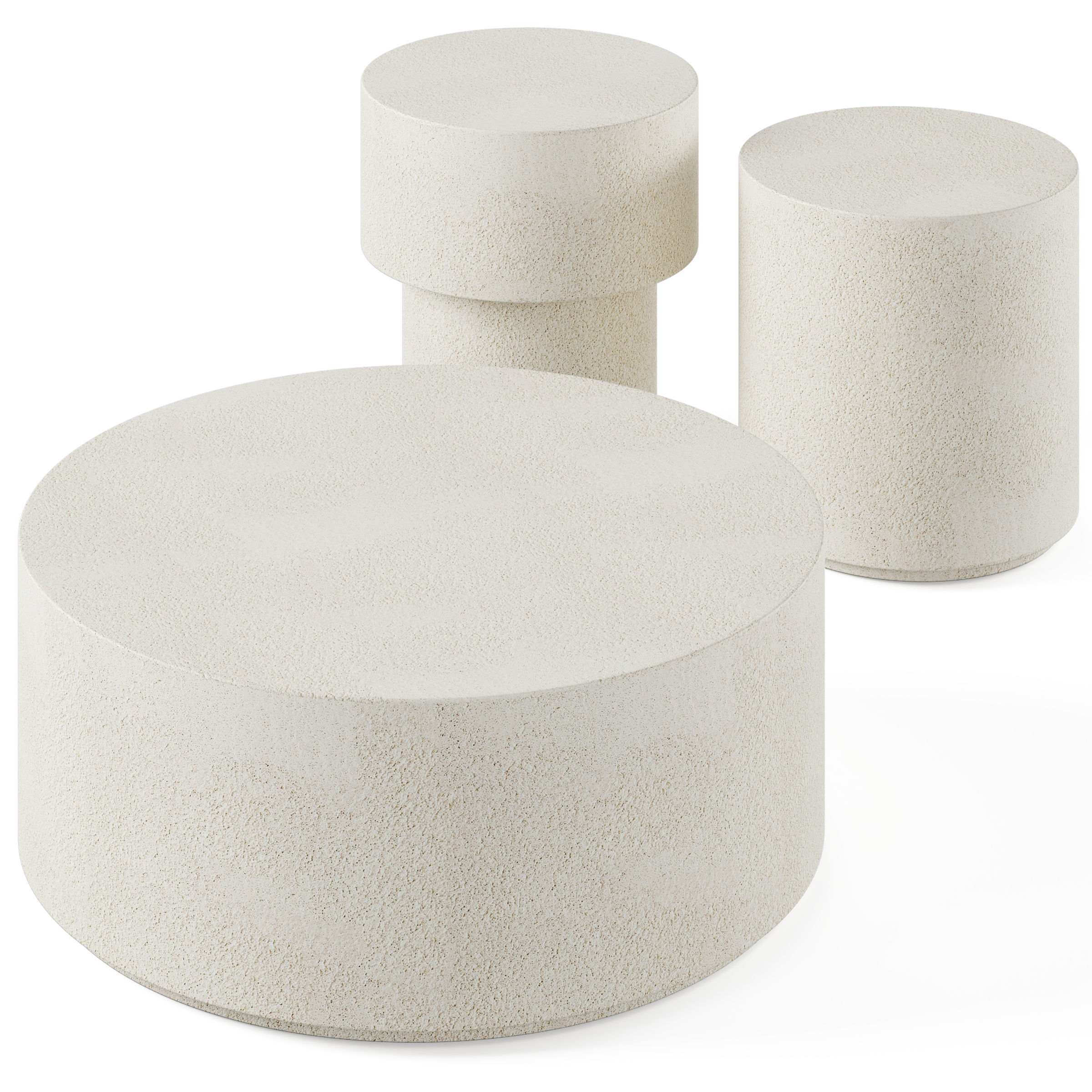 Elements coffee table by Ethnicraft 3D model_3