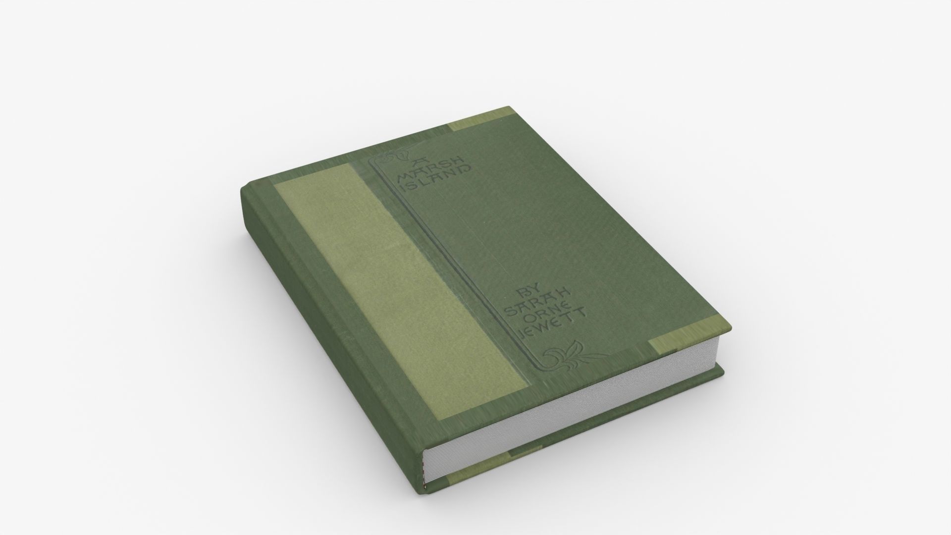 Book Rigged and Animated Low-poly 3D model_1